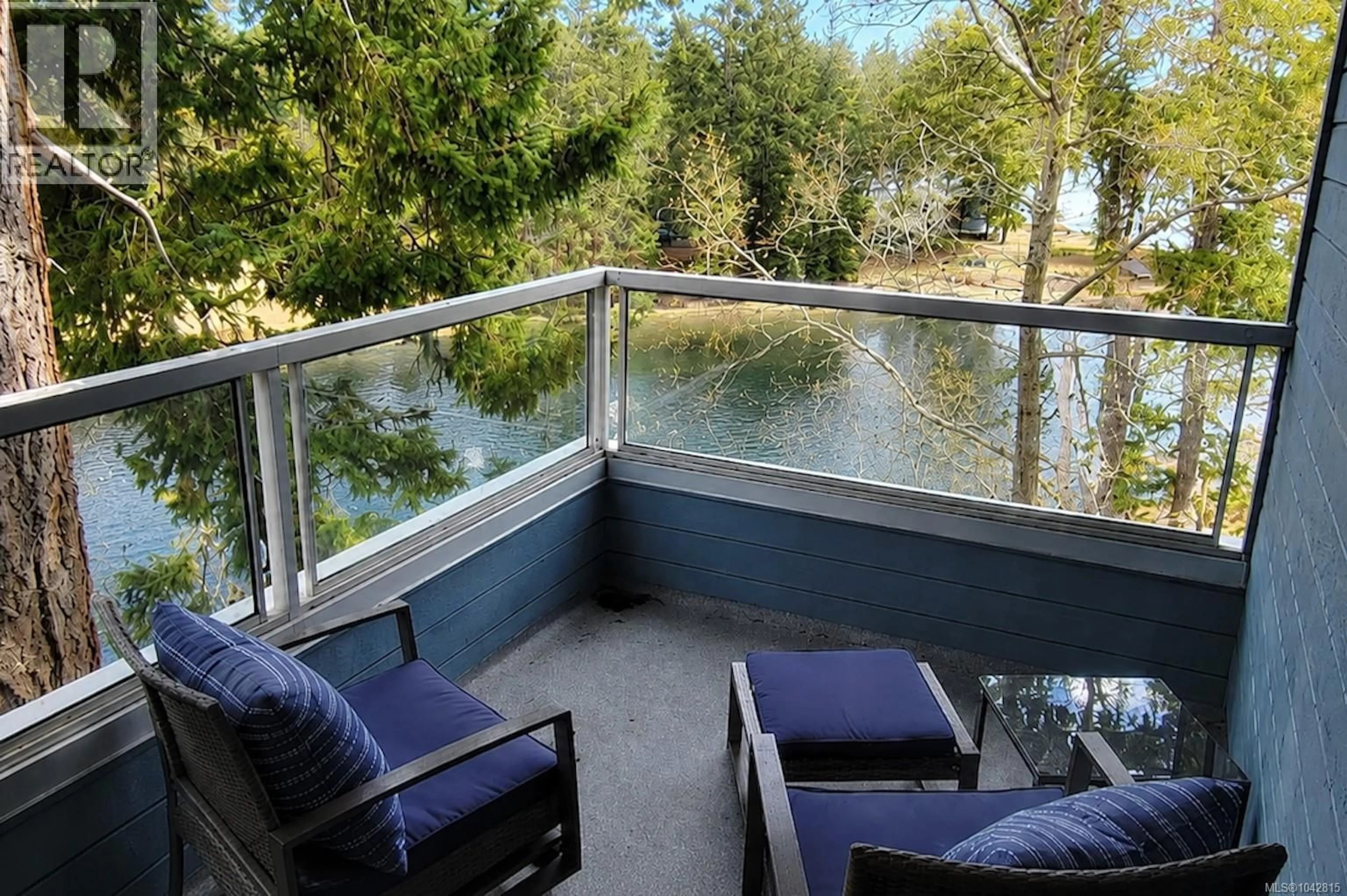 Patio, water/lake/river/ocean view for 322 - 1600 STROULGER ROAD, Nanoose Bay British Columbia V9P9B7