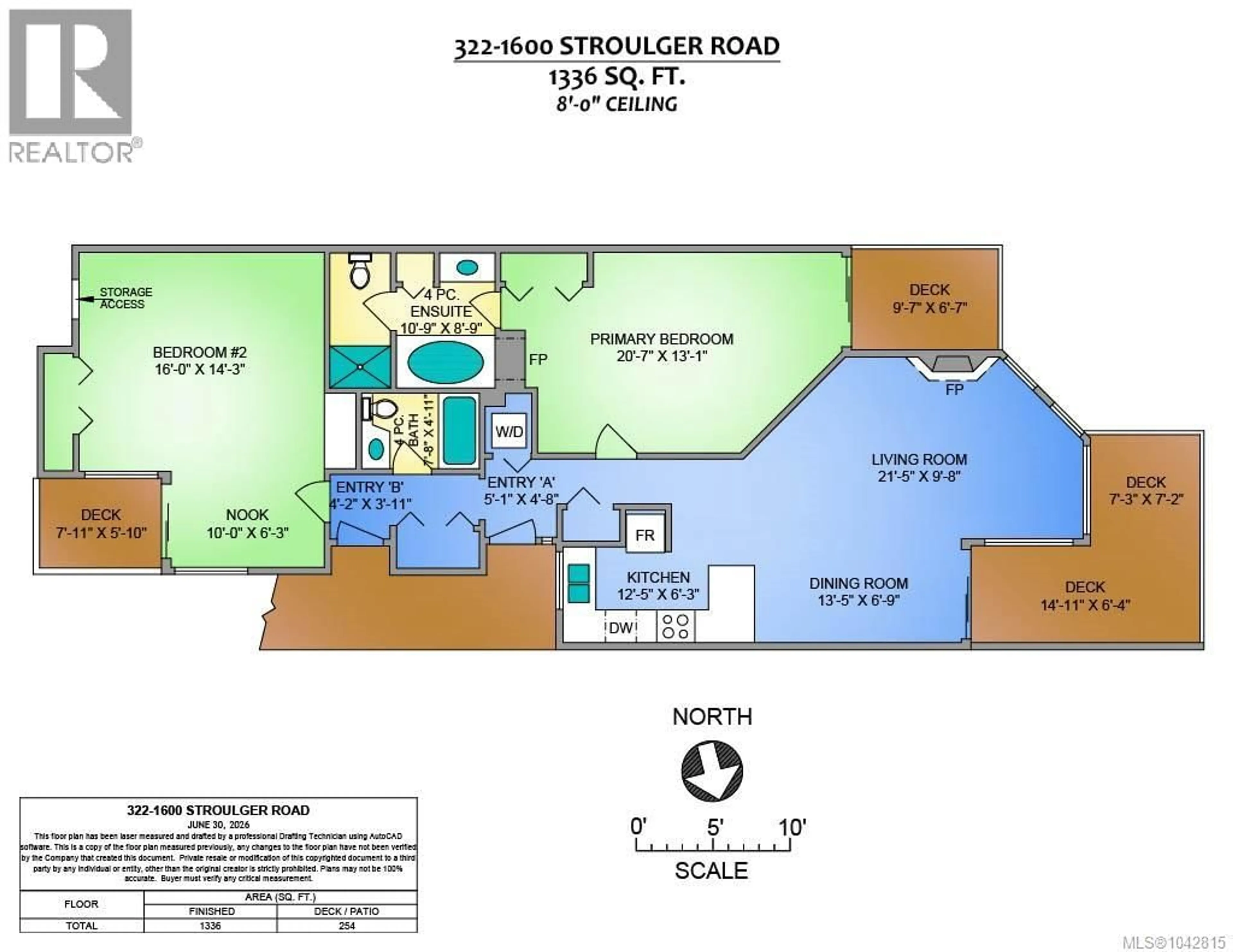 Floor plan for 322 - 1600 STROULGER ROAD, Nanoose Bay British Columbia V9P9B7