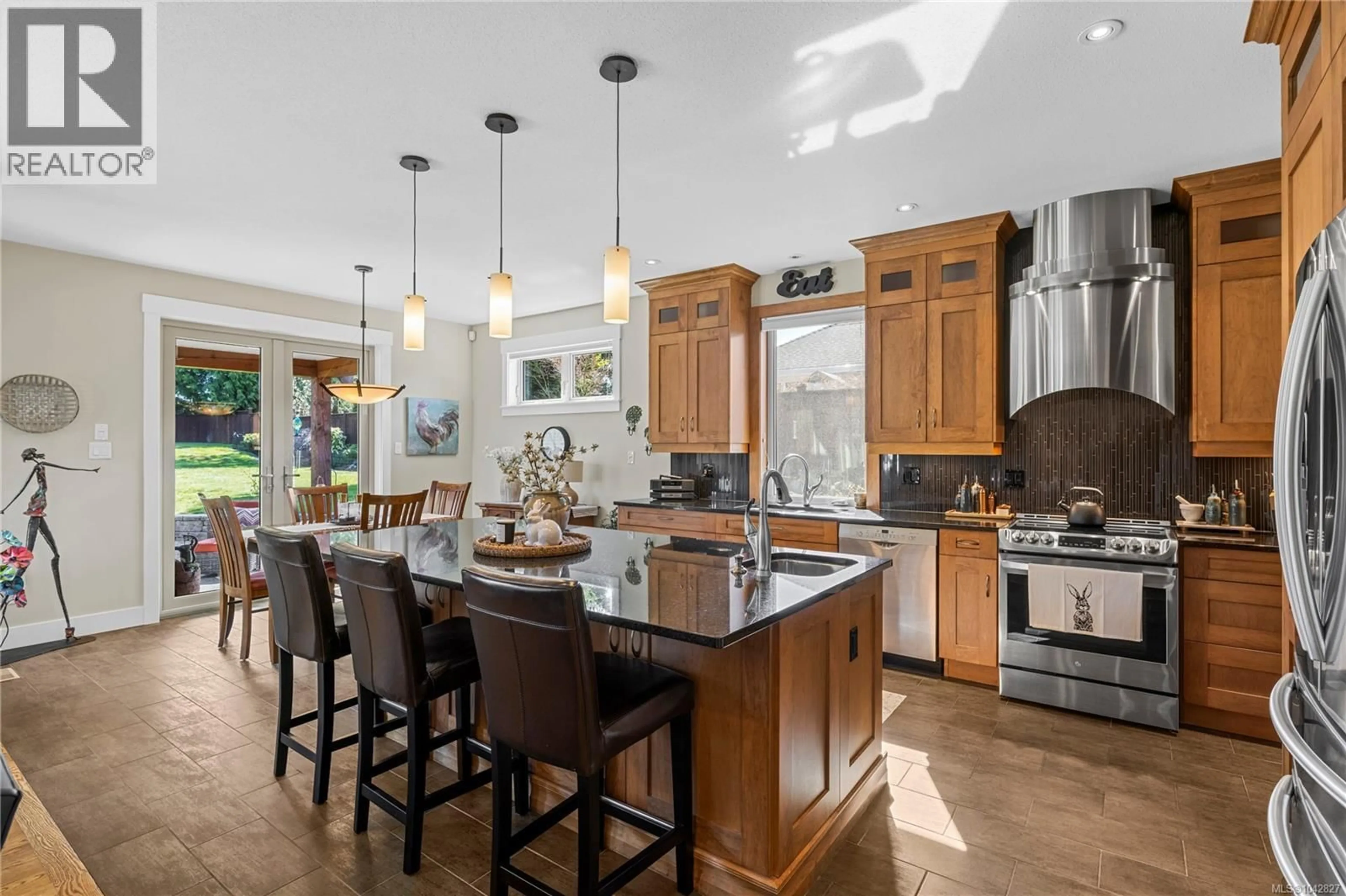 Open concept kitchen, ceramic/tile floor for 1520 STONE LAKE DRIVE, Nanoose Bay British Columbia V9P9M6