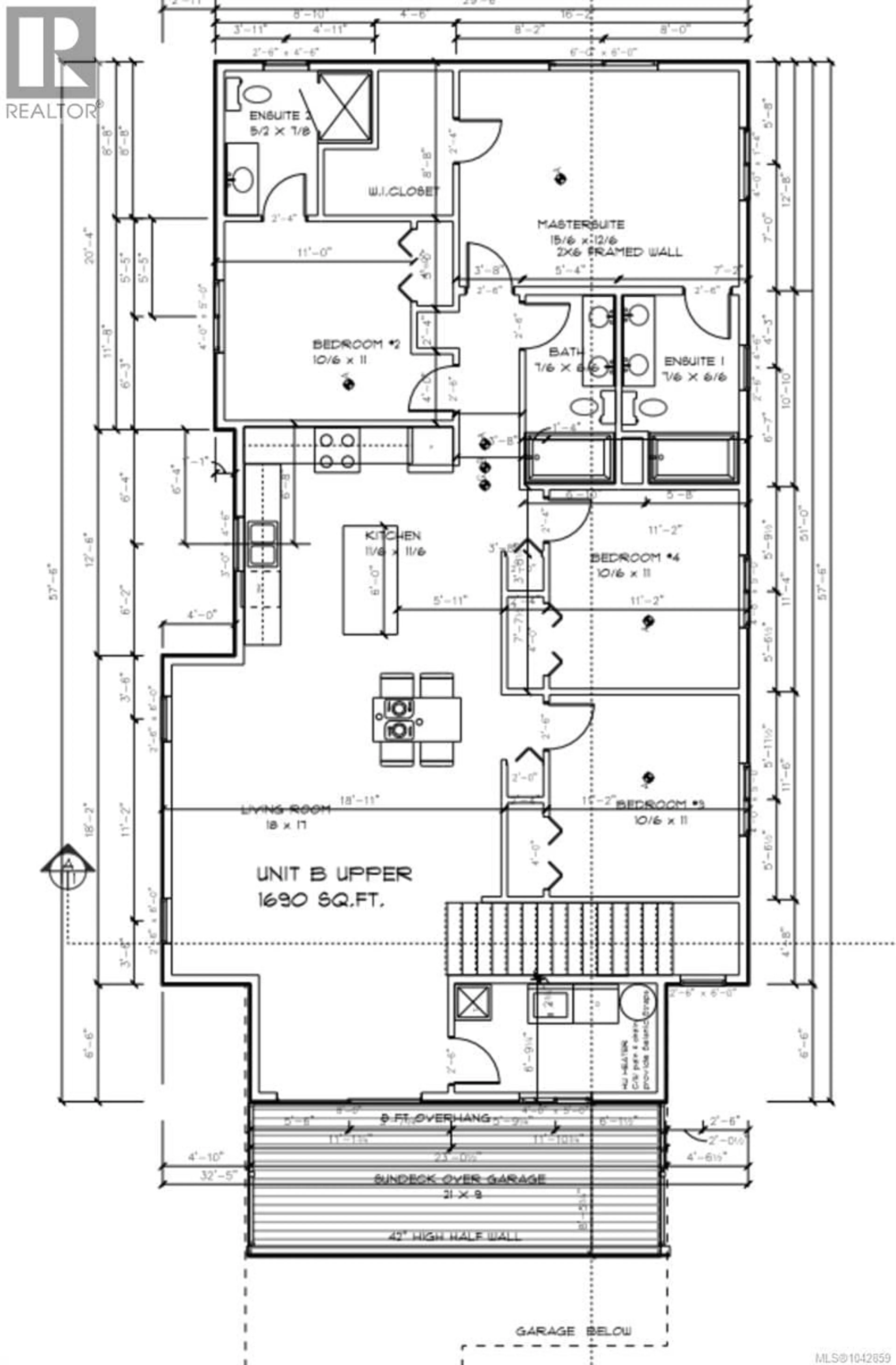 Floor plan for 102 - 4213 JINGLE POT ROAD, Nanaimo British Columbia V9T5P5