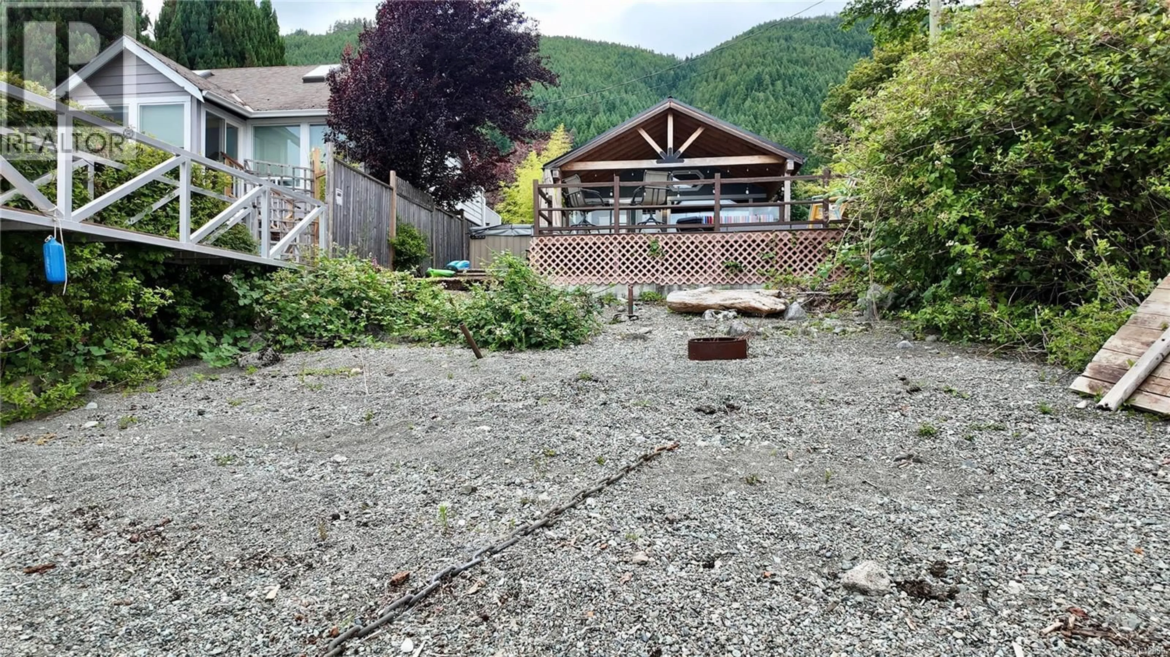 Patio, mountain view for 10552 COON CREEK ROAD, Youbou British Columbia V0R3E1