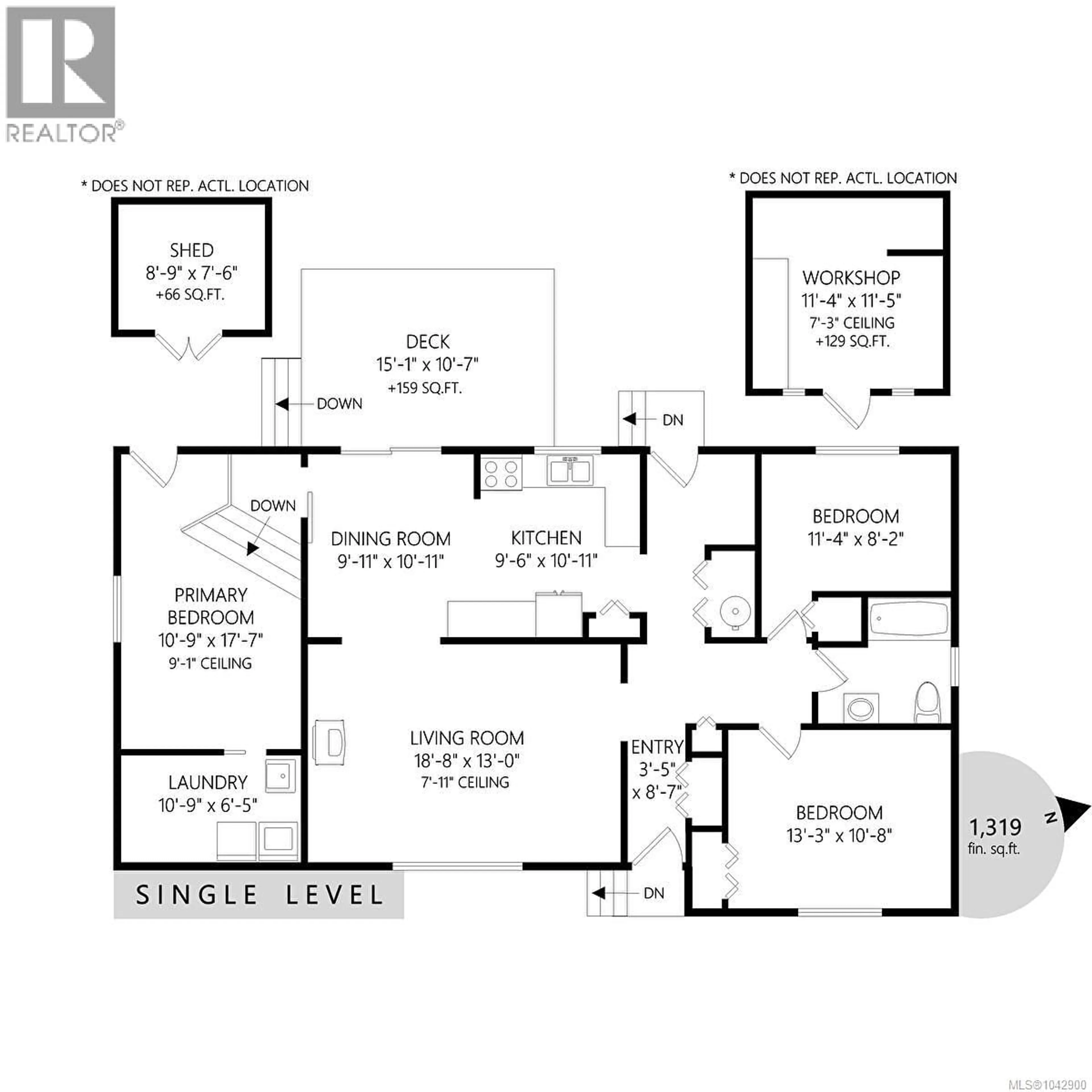 Floor plan for 940 TERLANE AVENUE, Langford British Columbia V9B2M9