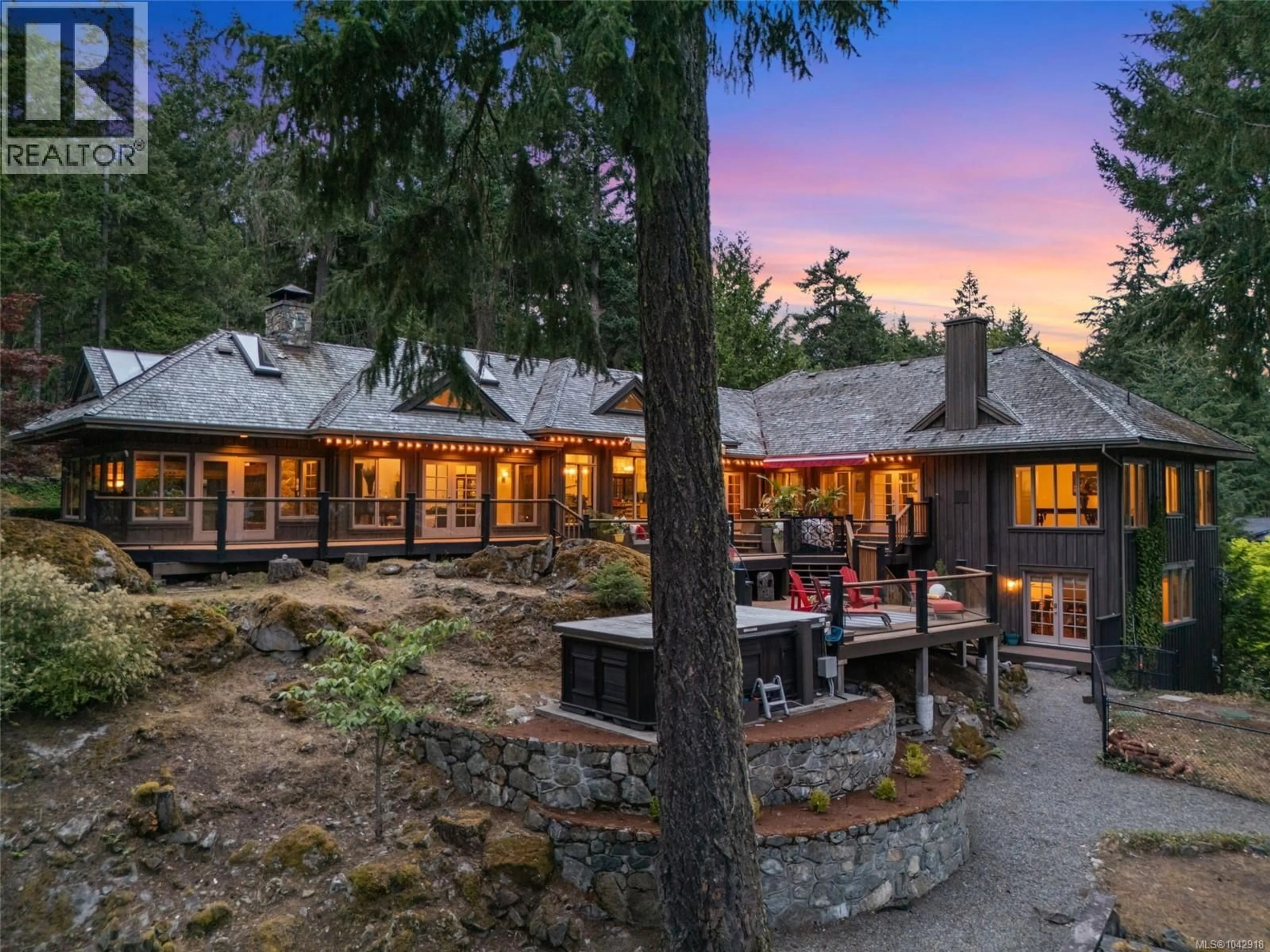 Patio, mountain view for 1874 WEST SHAWNIGAN LAKE ROAD, Shawnigan Lake British Columbia V0R2W3