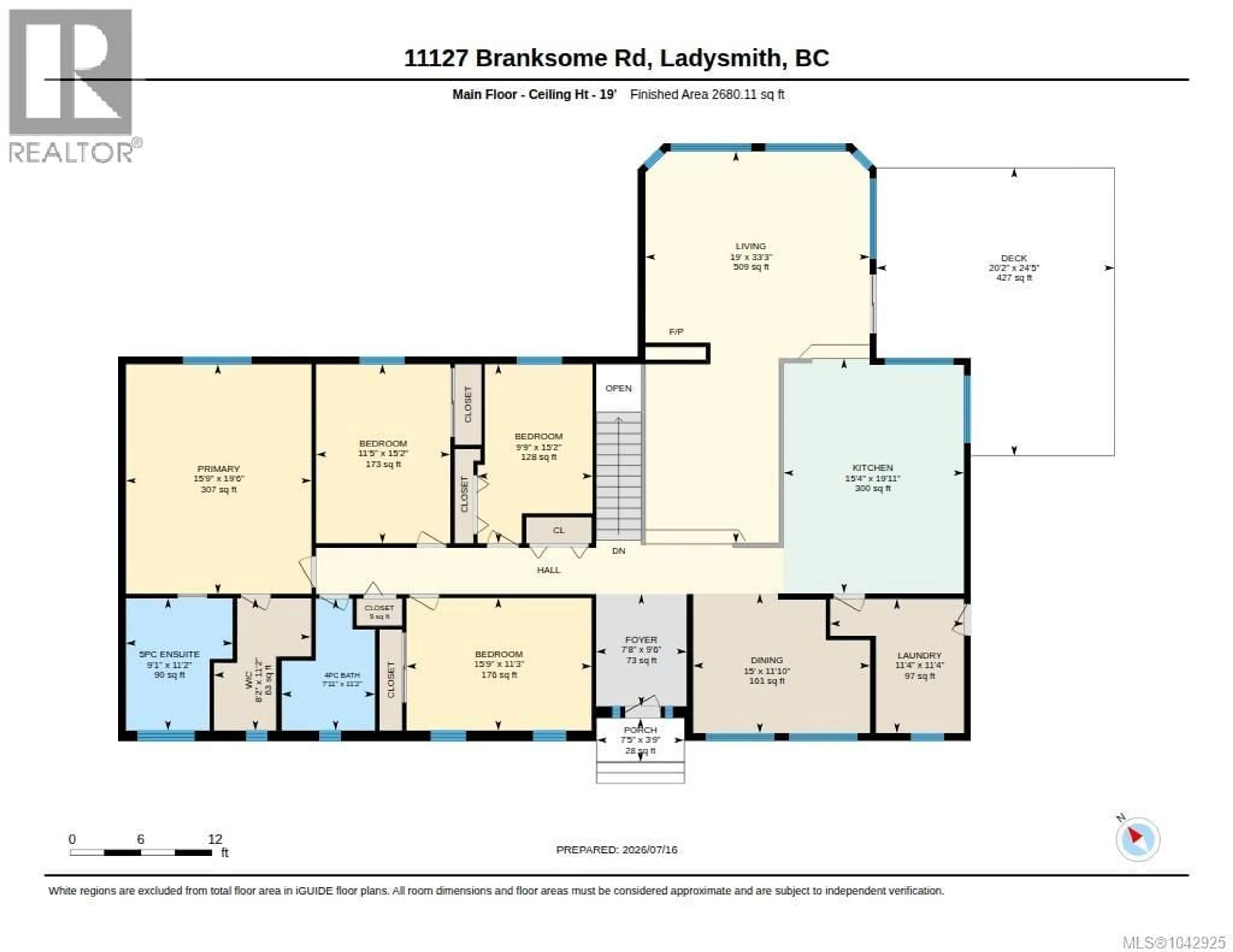 Floor plan for 11127 BRANKSOME ROAD, Saltair British Columbia V9G1Y8