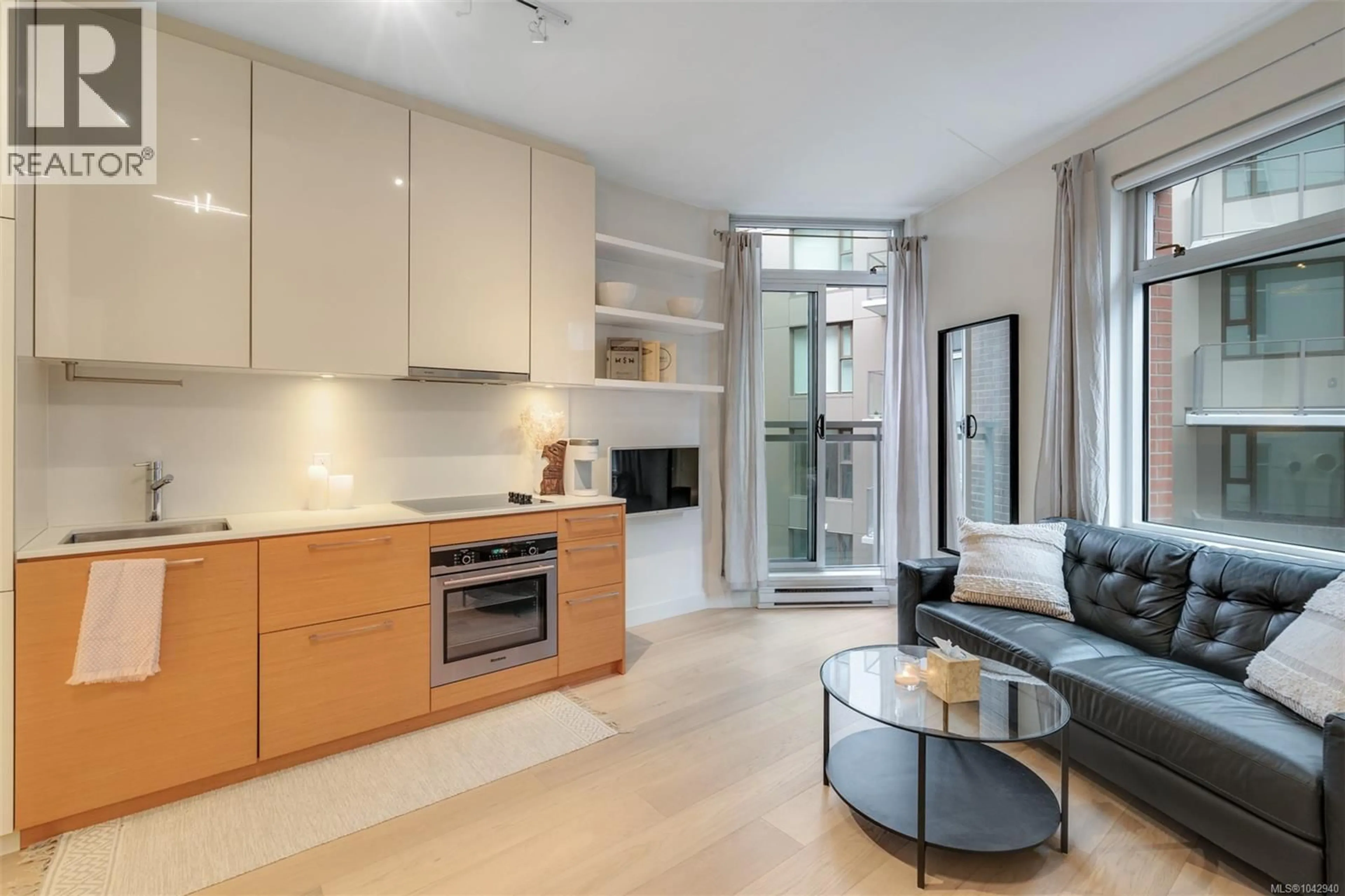 Open concept kitchen, unknown for 102 - 456 PANDORA AVENUE, Victoria British Columbia V8W0E3