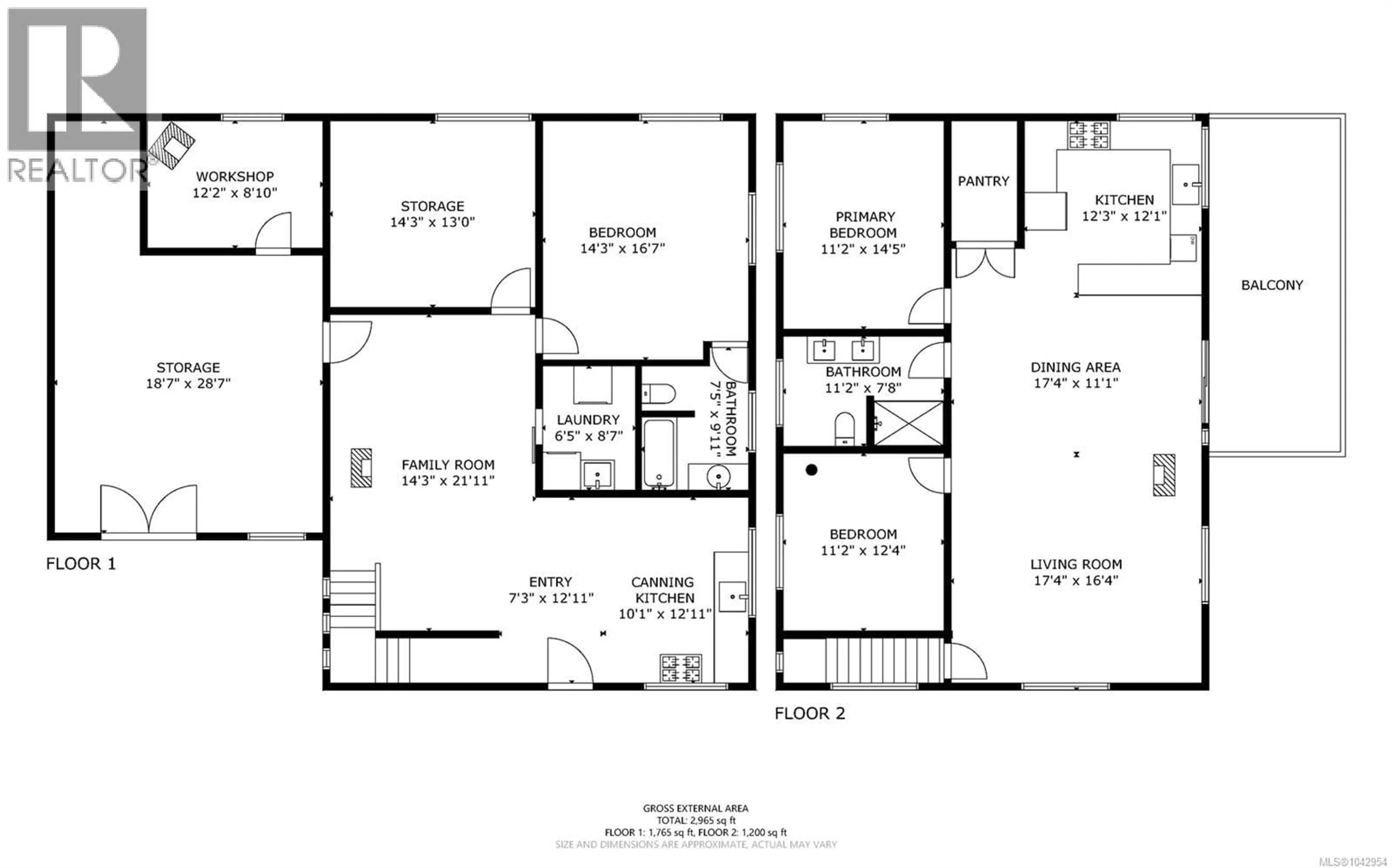 Floor plan for SL10 READ ISLAND, Read Island British Columbia V0P1W0