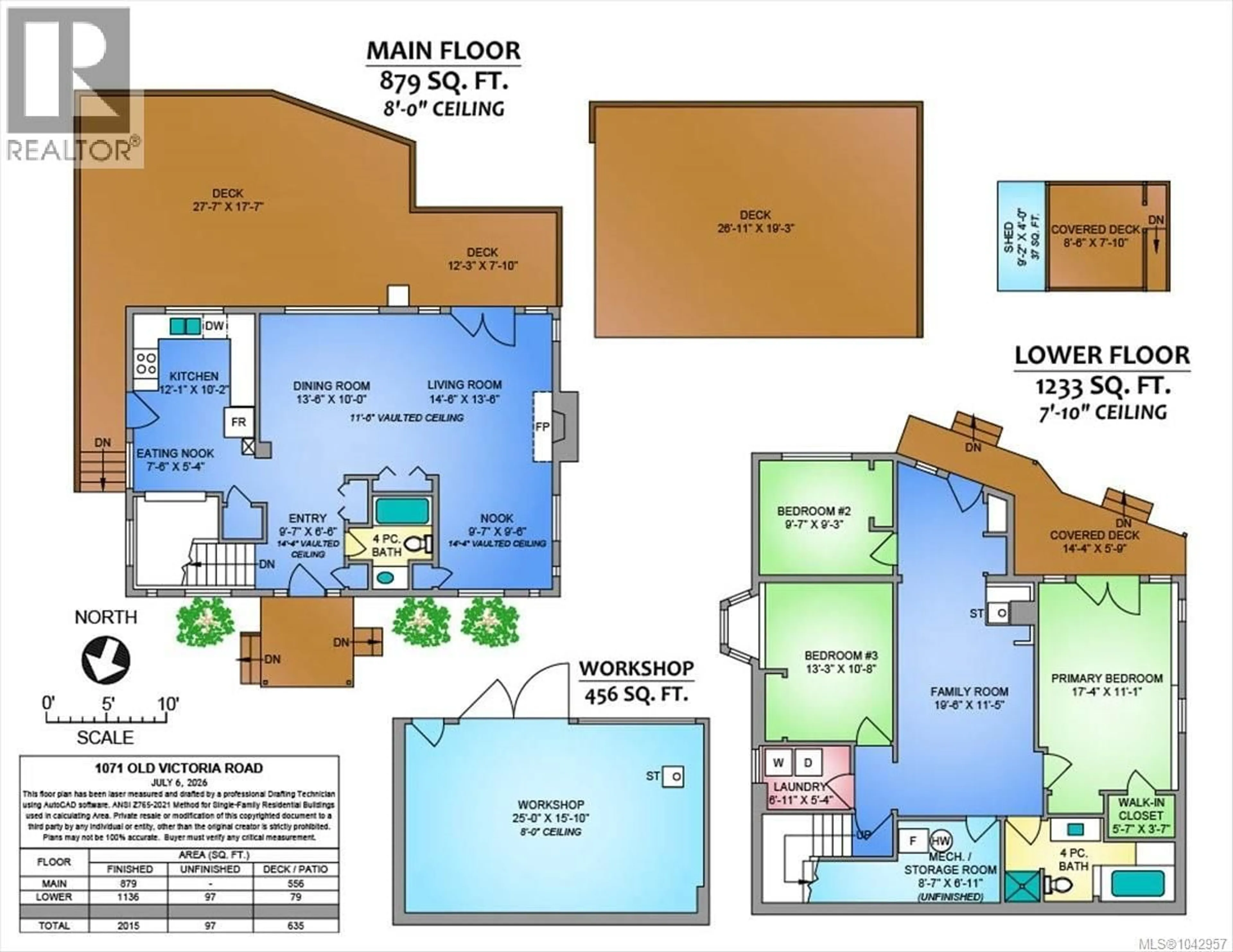 Floor plan for 1071 OLD VICTORIA ROAD, Nanaimo British Columbia V9R6R4