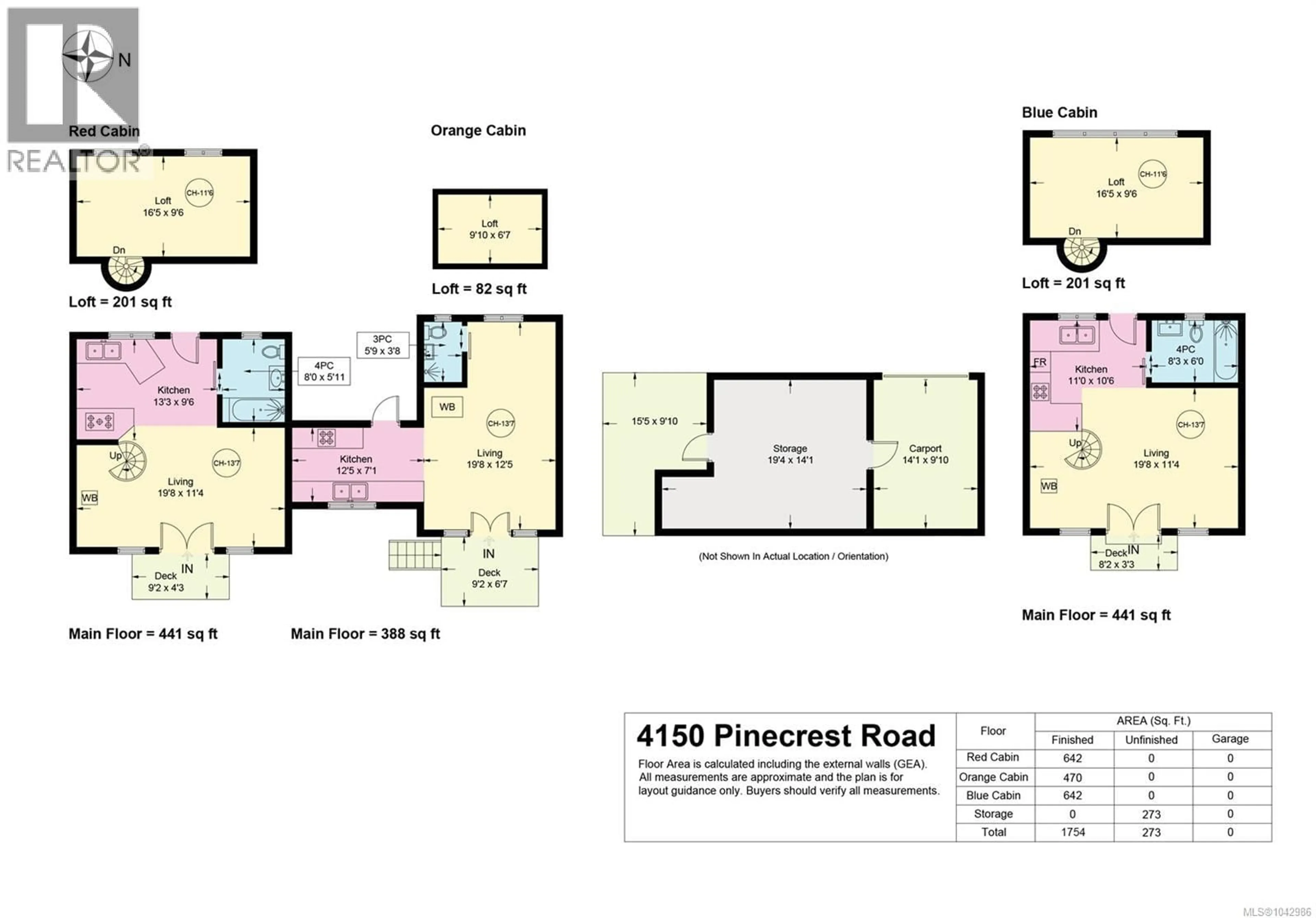 Floor plan for 4150 PINECREST ROAD, Denman Island British Columbia V0R1T0