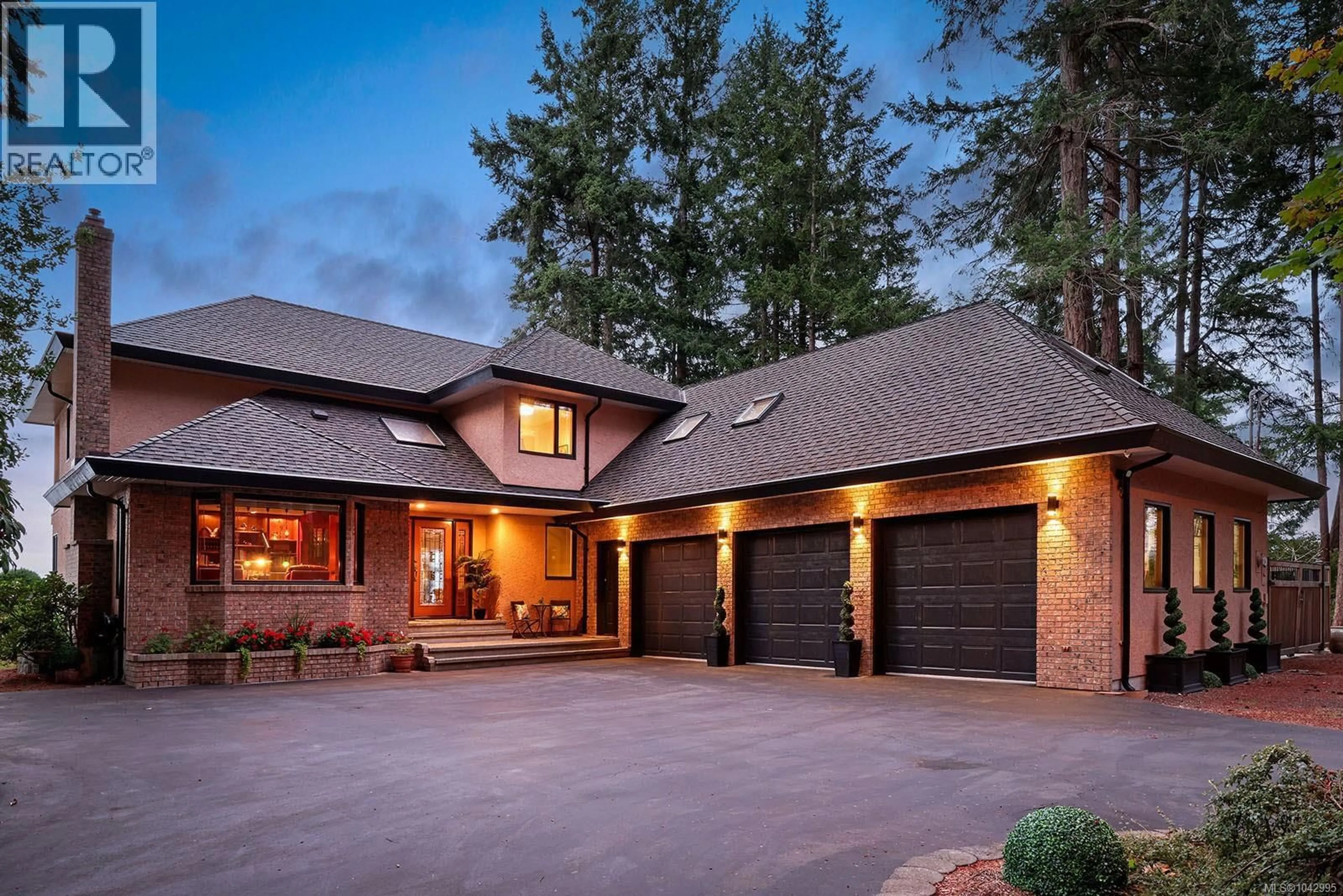 Home with brick exterior material, street for 2288 OYSTER GARDEN ROAD, Oyster River British Columbia V9H1E7