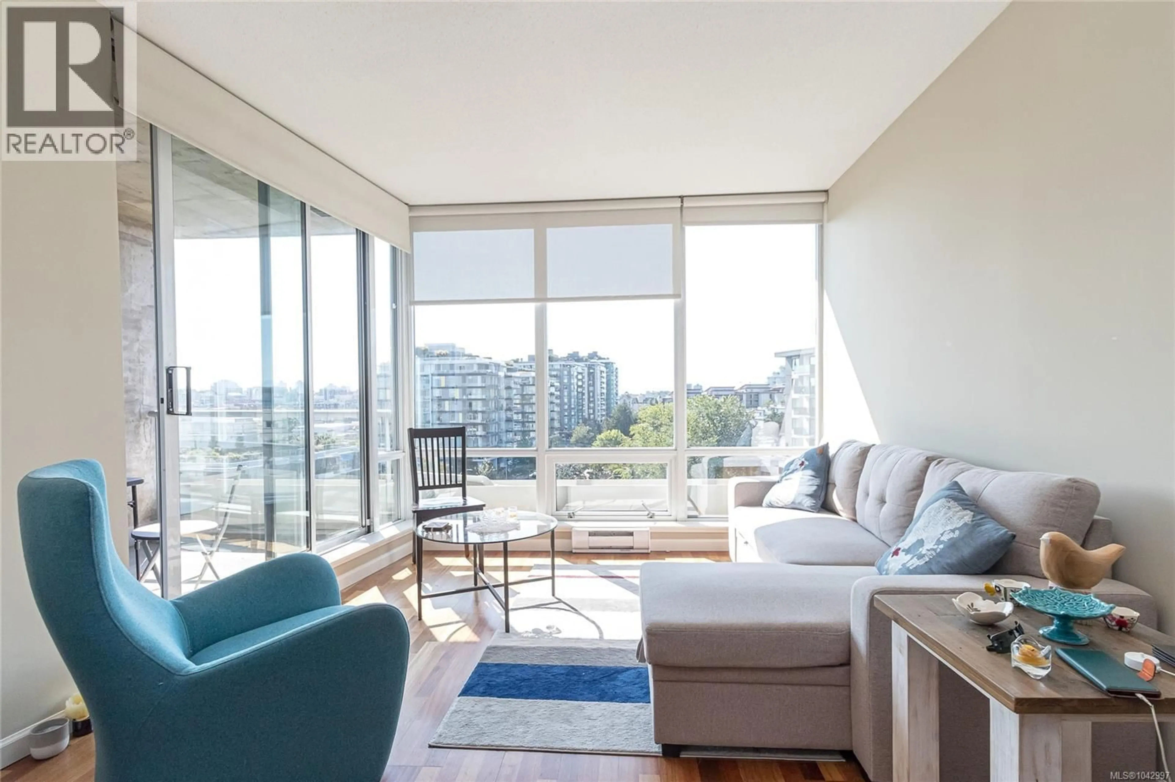 Living room with furniture, unknown for 810 - 160 WILSON STREET, Victoria British Columbia V9A7P9