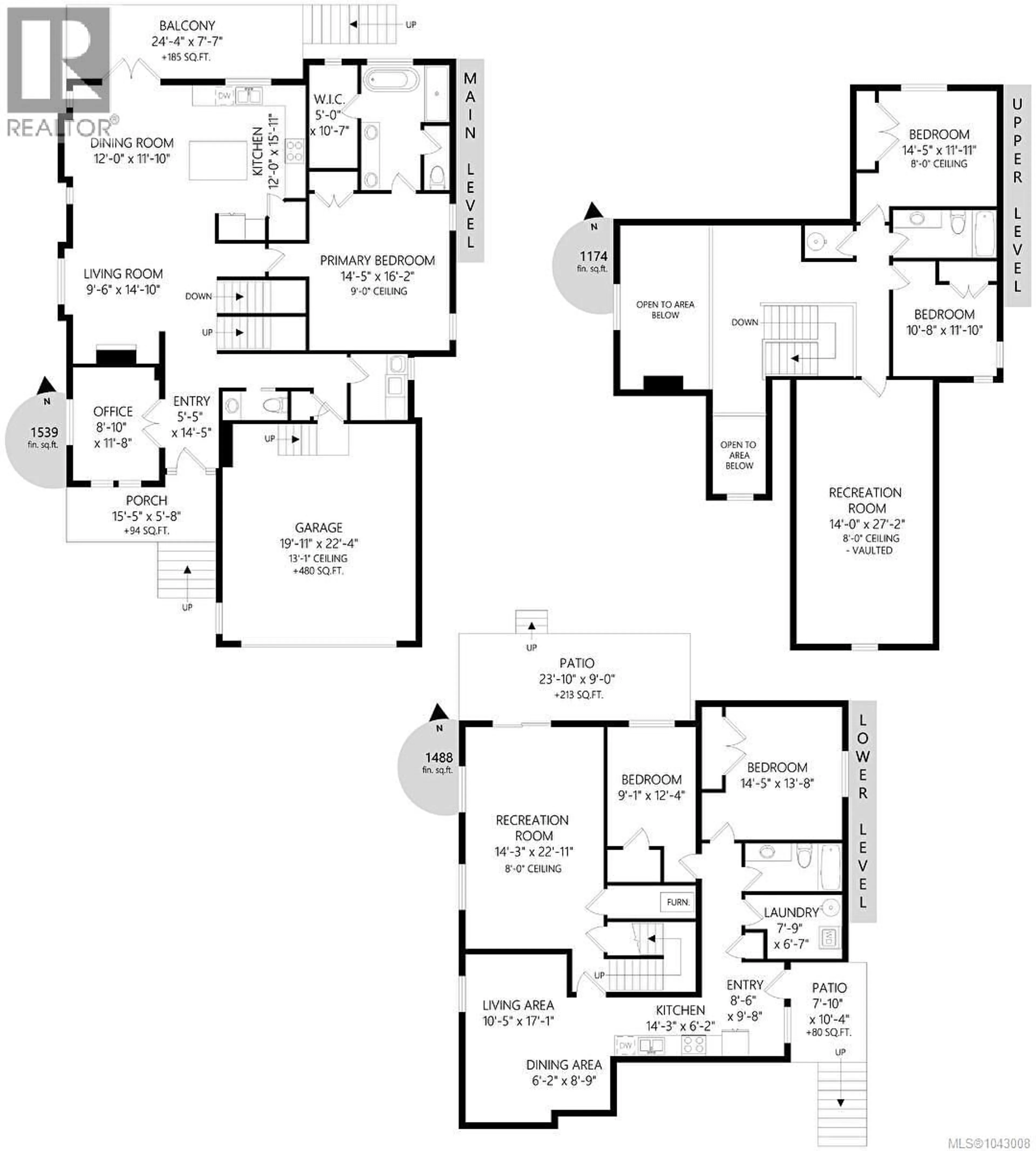 Floor plan for 832 ASHBURY AVENUE, Langford British Columbia V9C0L5