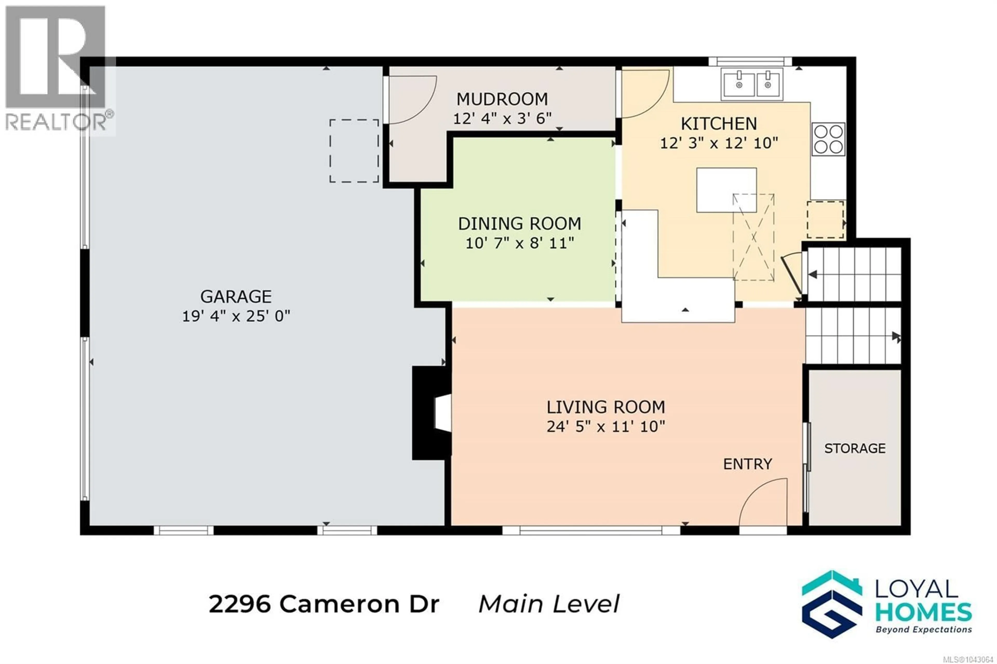 Floor plan for 2296 CAMERON DRIVE, Port Alberni British Columbia V9Y1A9
