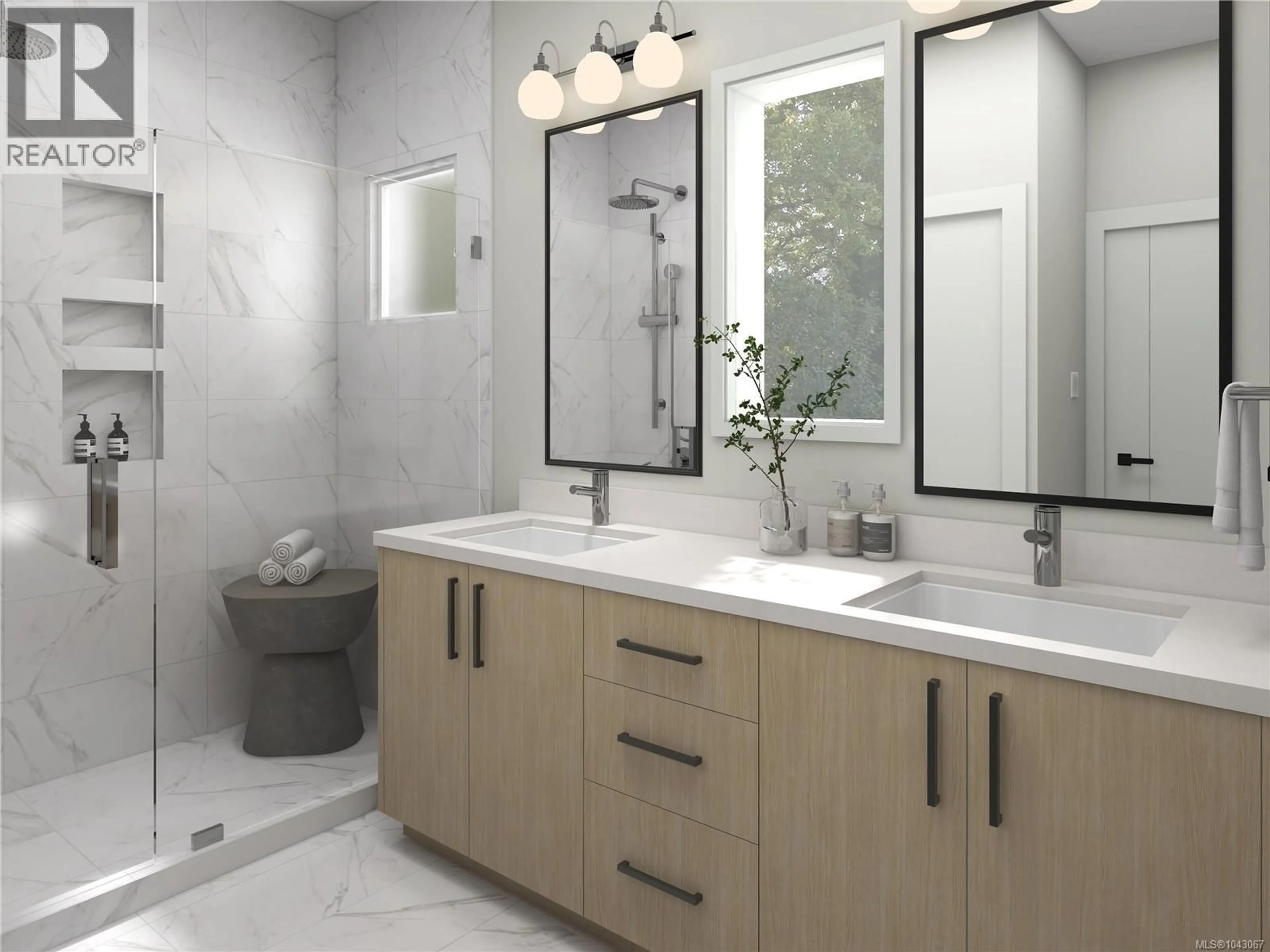Contemporary bathroom, ceramic/tile floor for 8 - 624 MANCHESTER ROAD, Victoria British Columbia V8T2P1