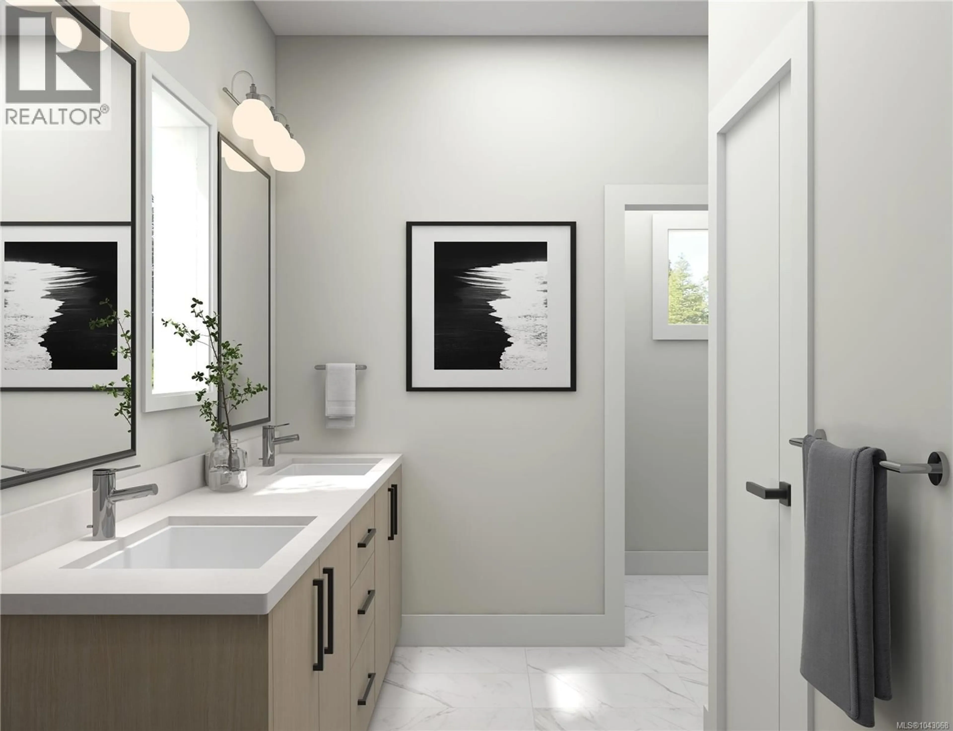Contemporary bathroom, ceramic/tile floor for 6 - 624 MANCHESTER ROAD, Victoria British Columbia V8T2P1