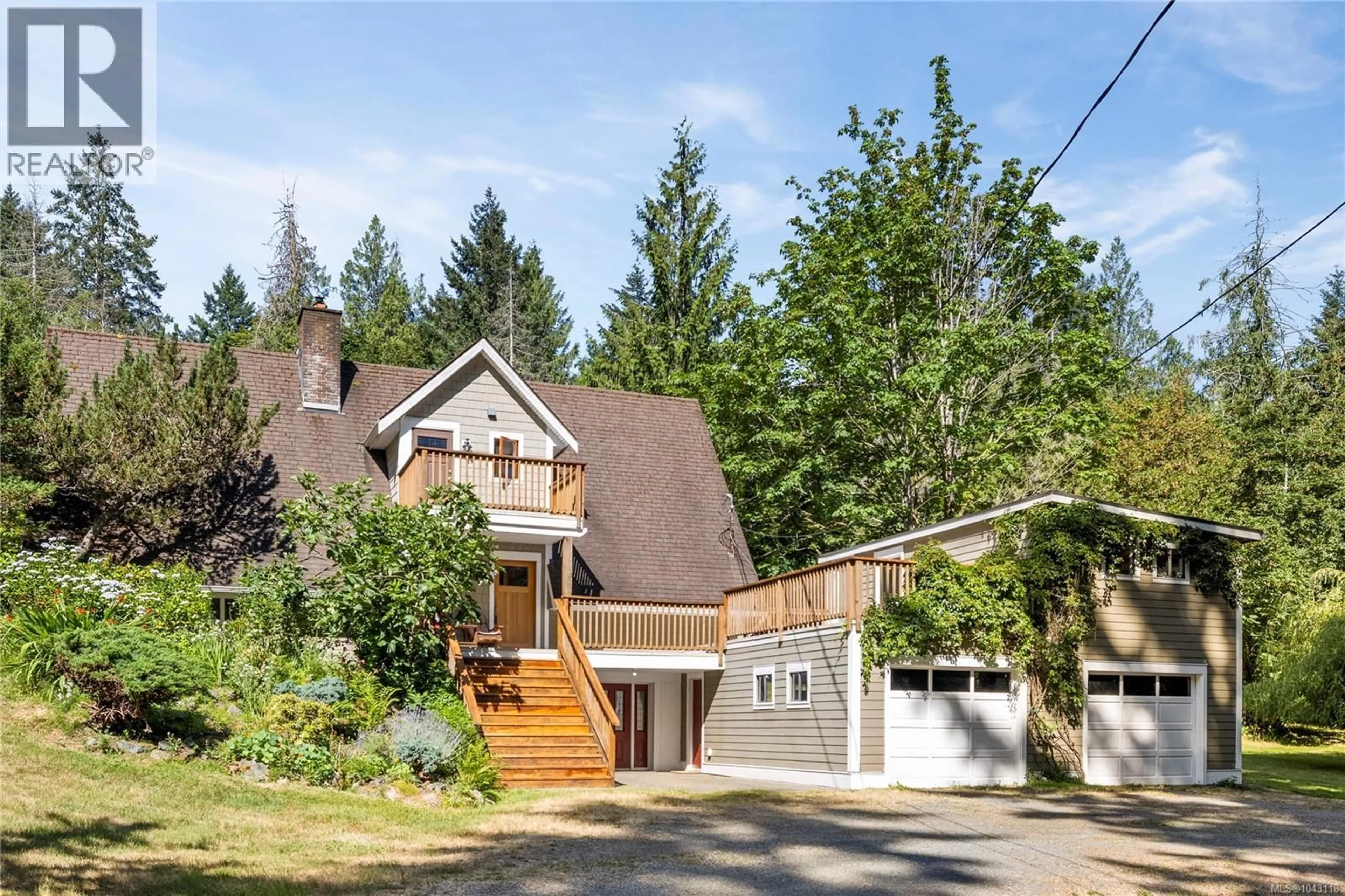 Home with vinyl exterior material, street for 2497 ENEFER ROAD, Nanaimo British Columbia V9X1W4