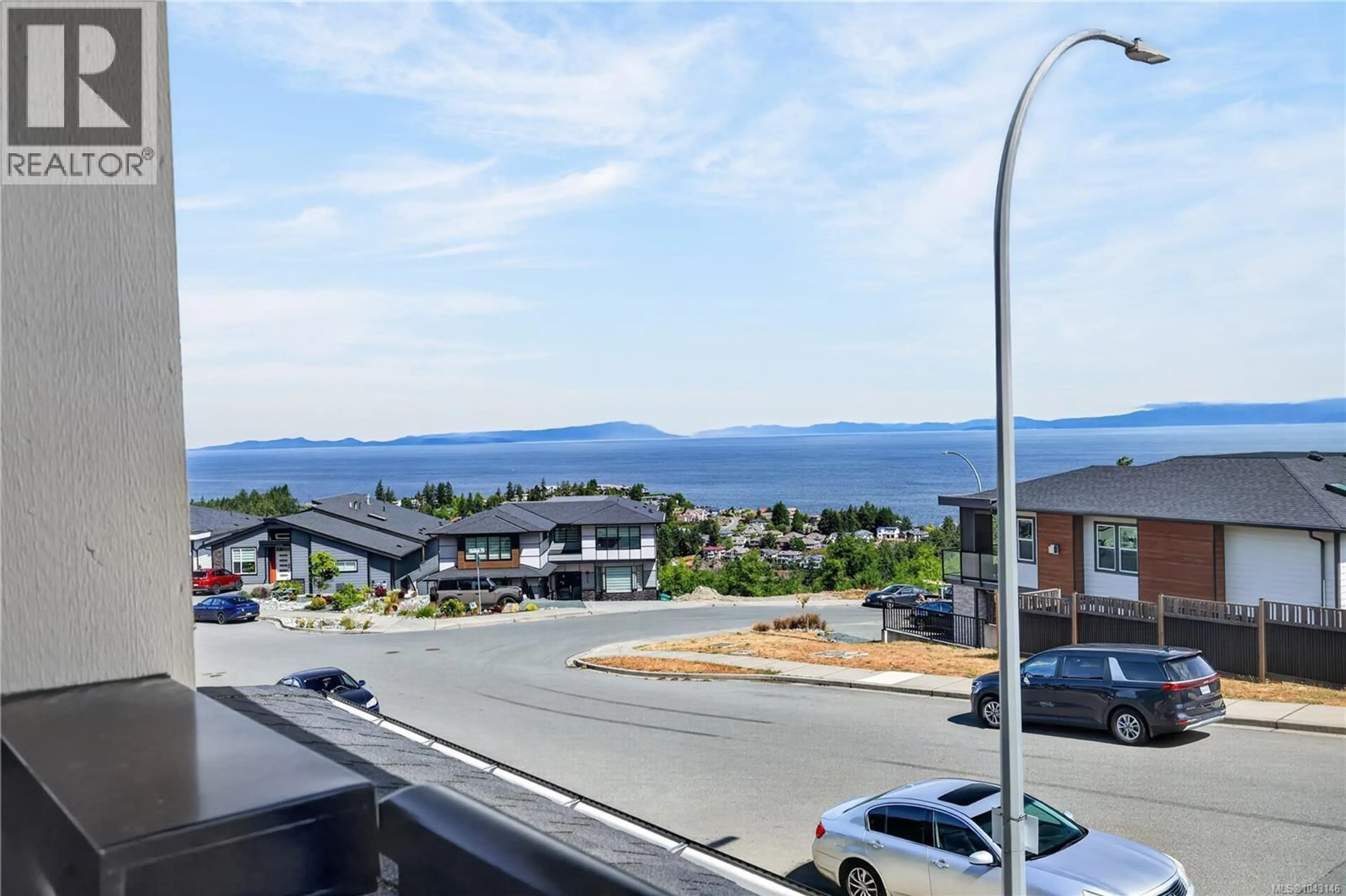 A pic from outside/outdoor area/front of a property/back of a property/a pic from drone, water/lake/river/ocean view for 4655 AMBIENCE DRIVE, Nanaimo British Columbia V9T0L3