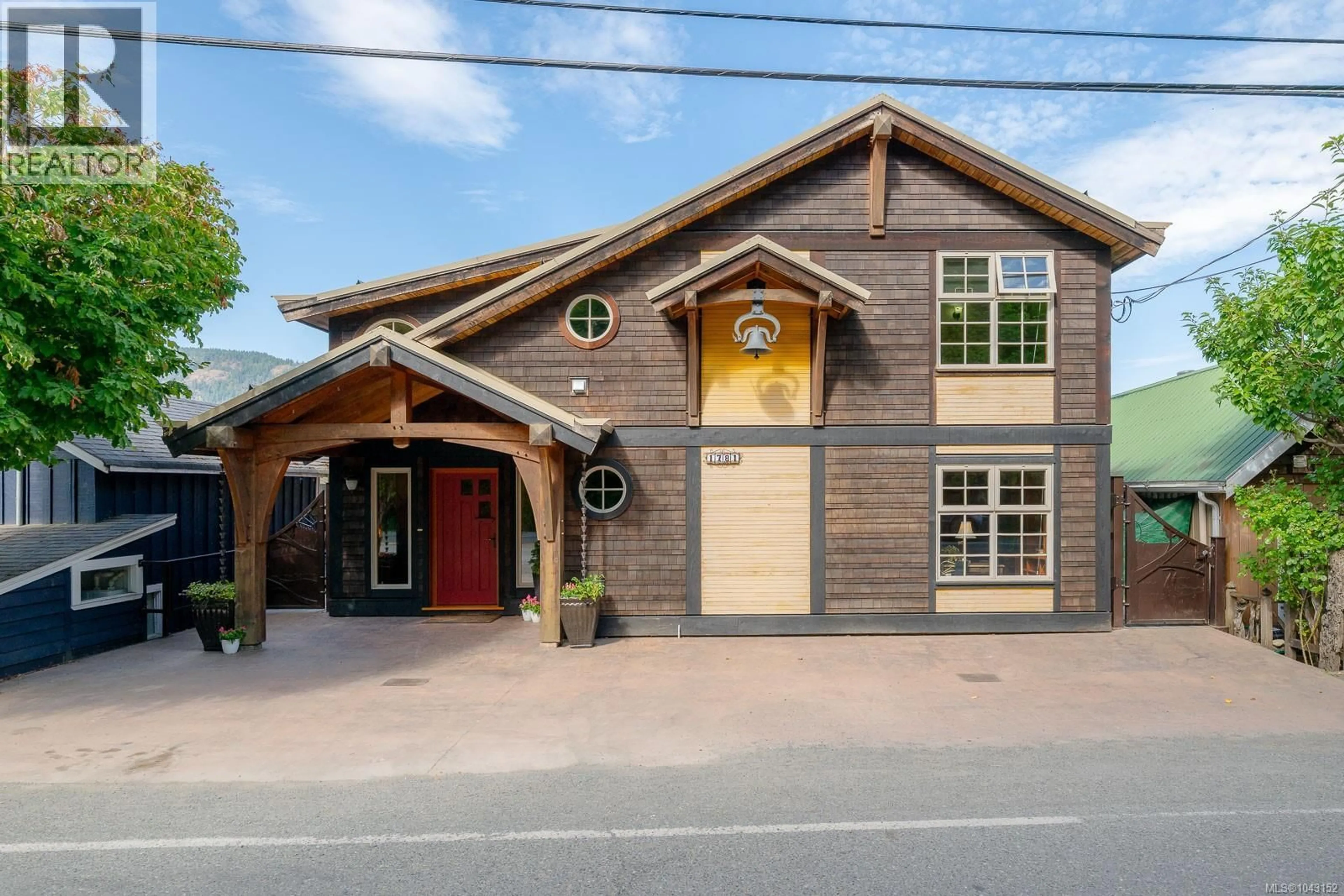 Home with brick exterior material, street for 1781 COWICHAN BAY ROAD, Cowichan Bay British Columbia V0R1N0