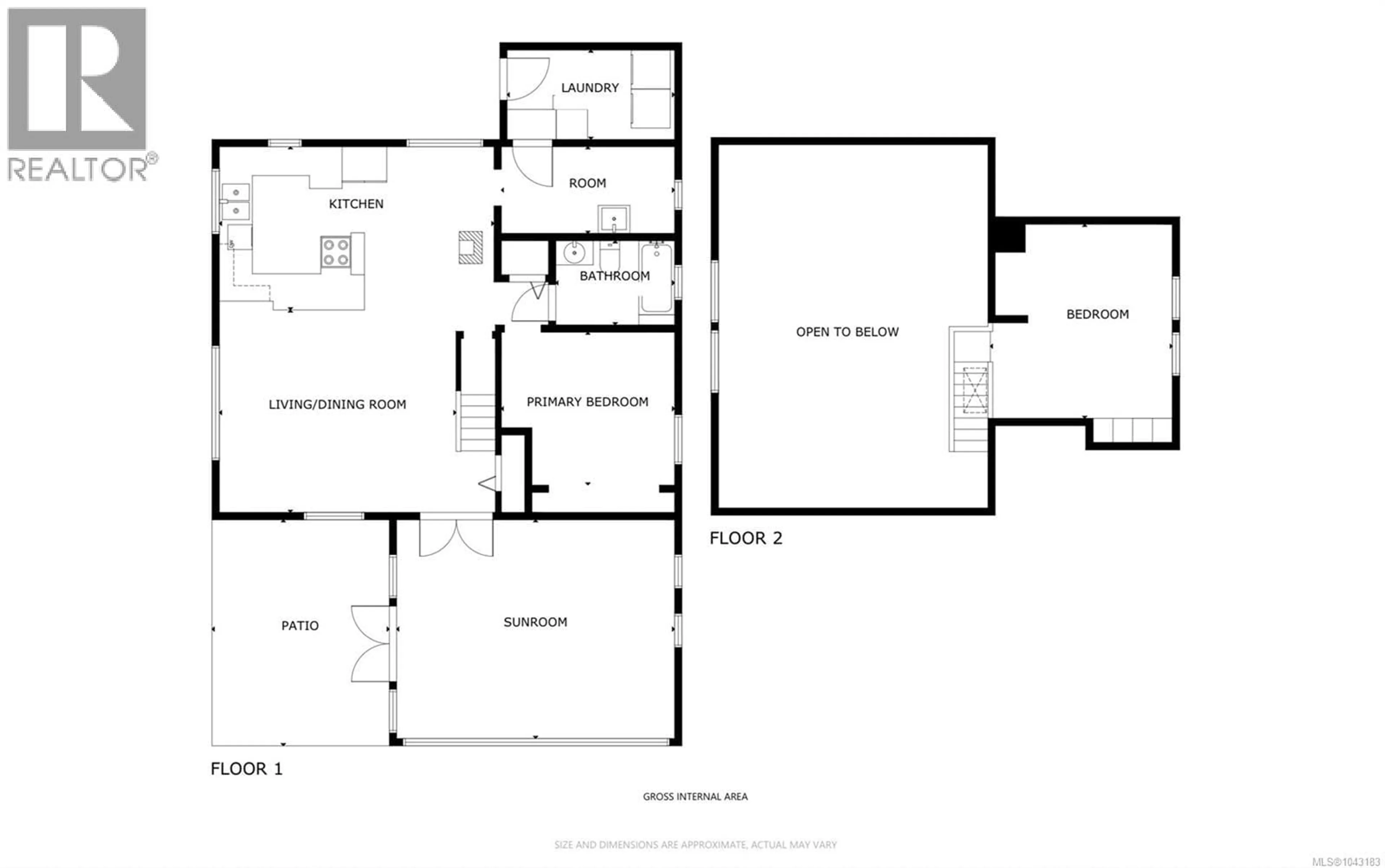 Floor plan for 1220 NORTH ROAD, Gabriola Island British Columbia V0R1X3