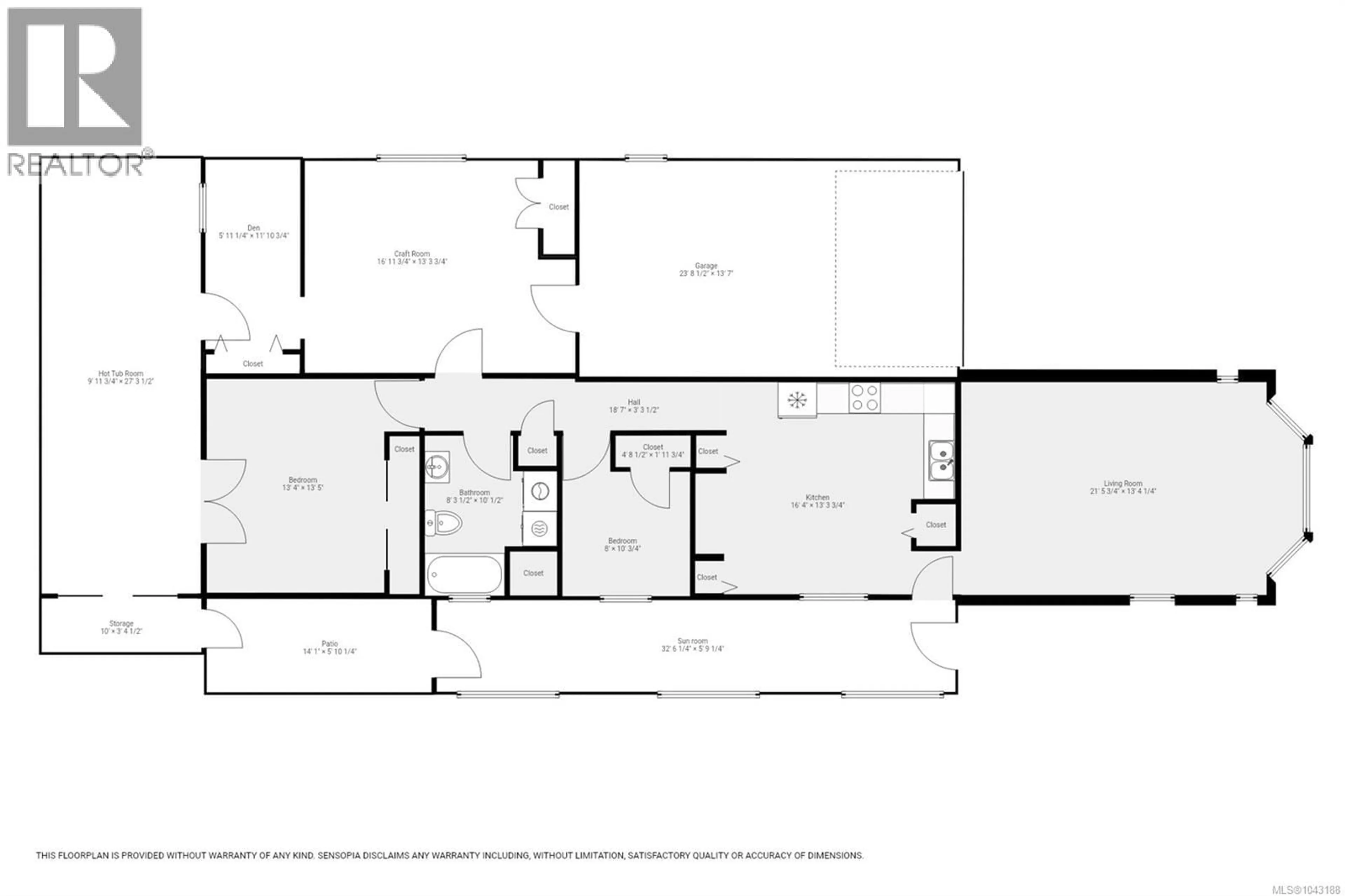 Floor plan for 6045 HUNT STREET, Port Hardy British Columbia V0N2P0