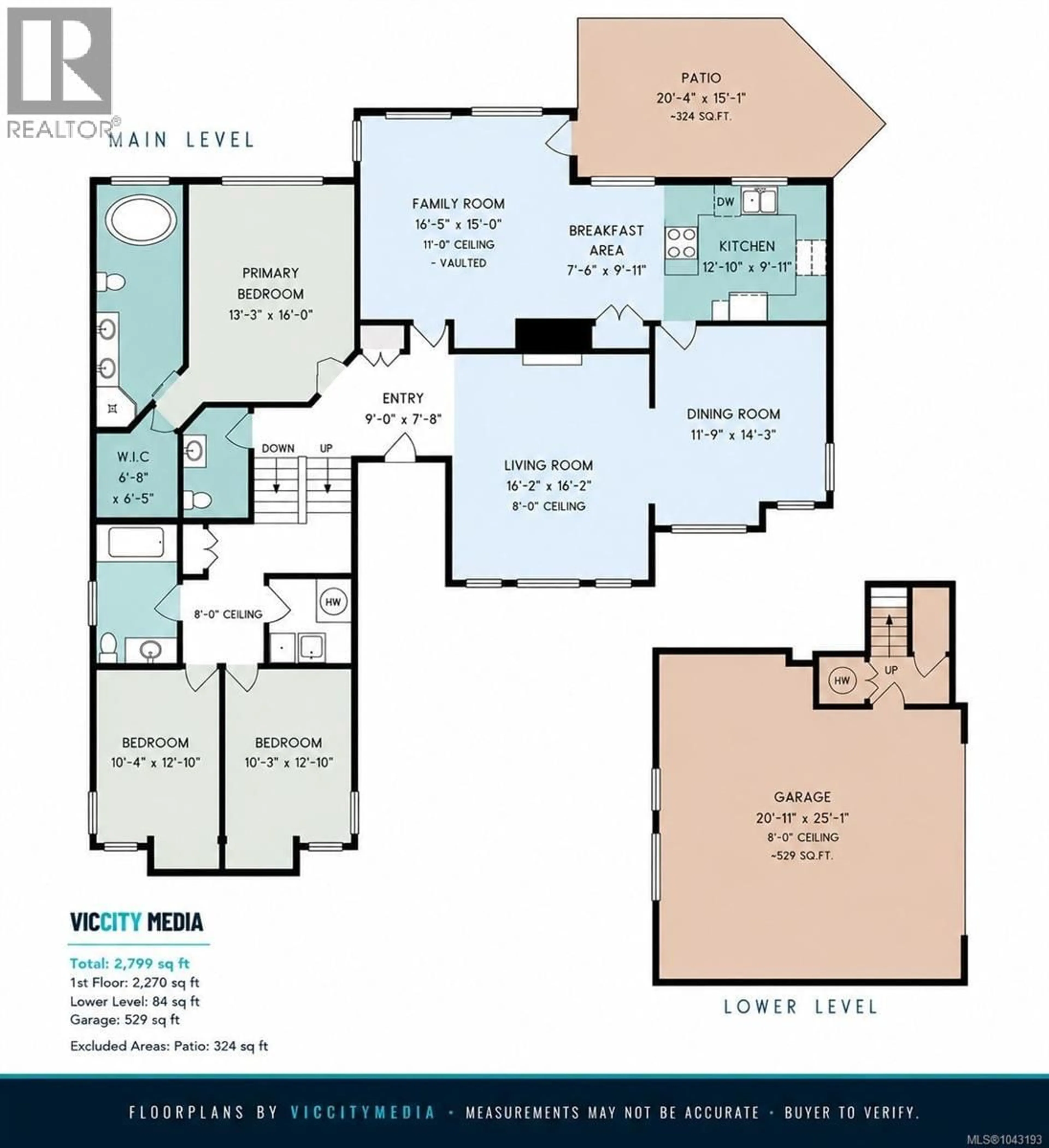 Floor plan for 4343 EMILY CARR DRIVE, Saanich British Columbia V8X5E4