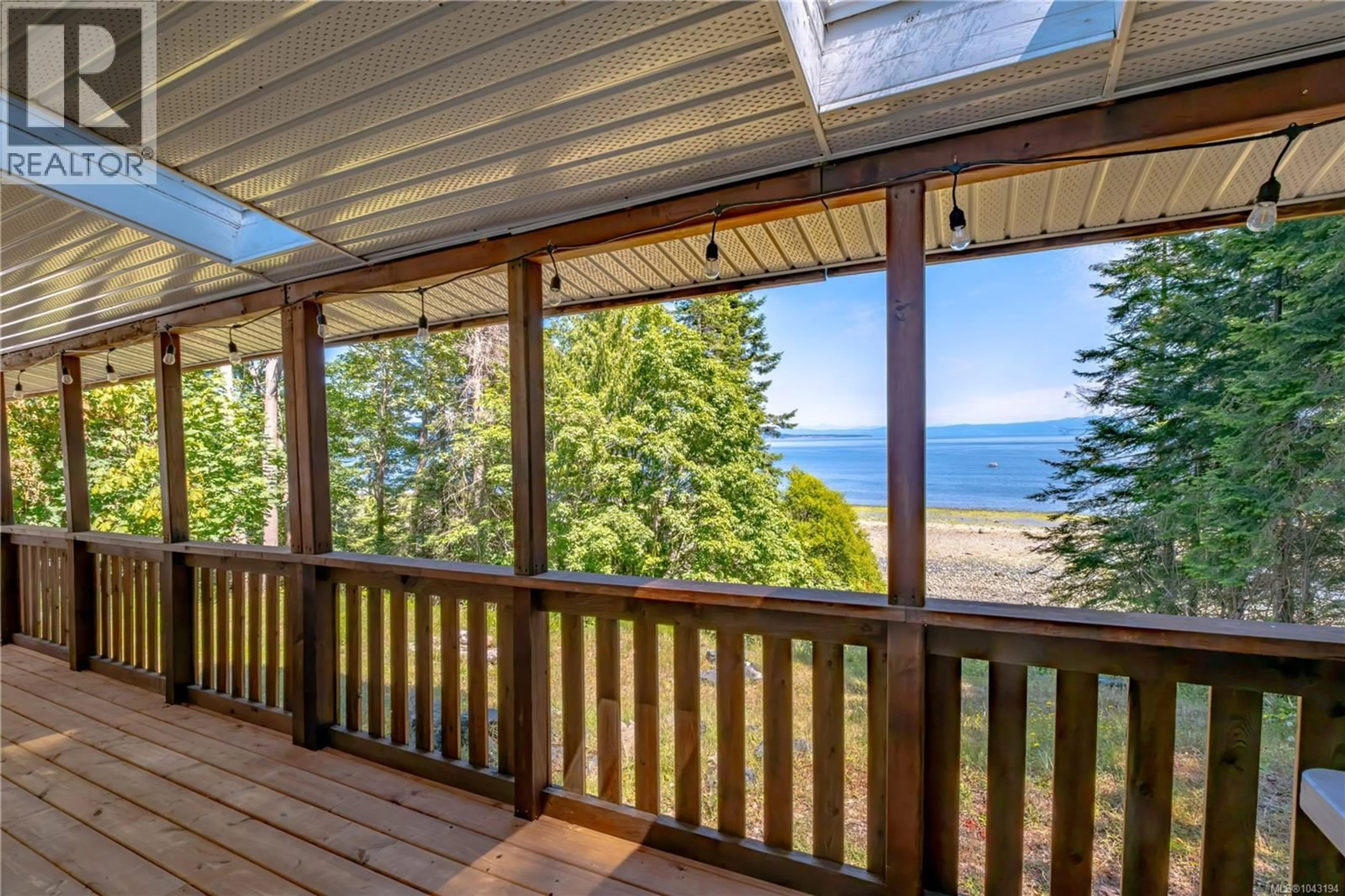 Patio, water/lake/river/ocean view for 4559 MAPLE GUARD DRIVE, Bowser British Columbia V0R1G0