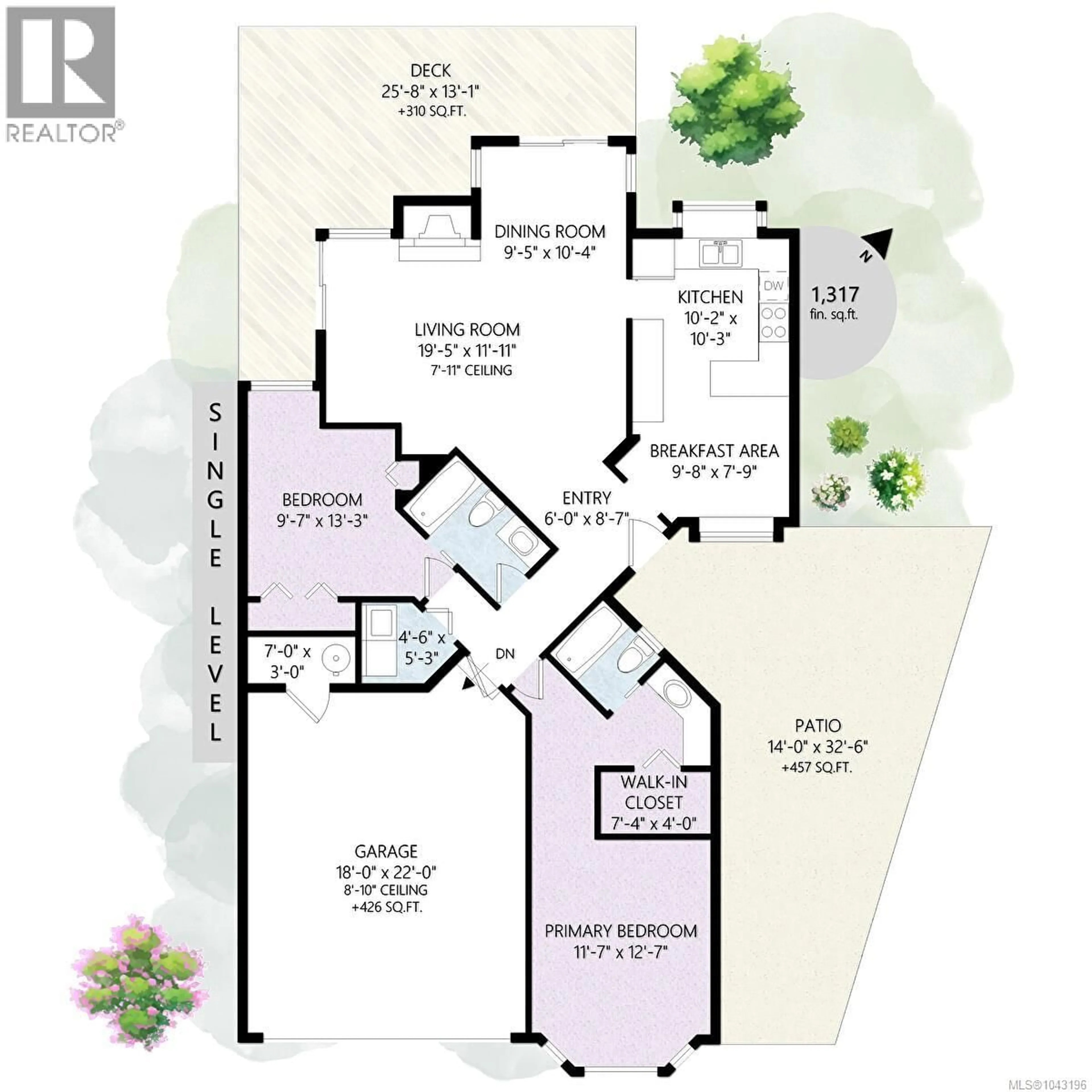 Floor plan for 537 FAIRWAYS PLACE, Cobble Hill British Columbia V8H0K8