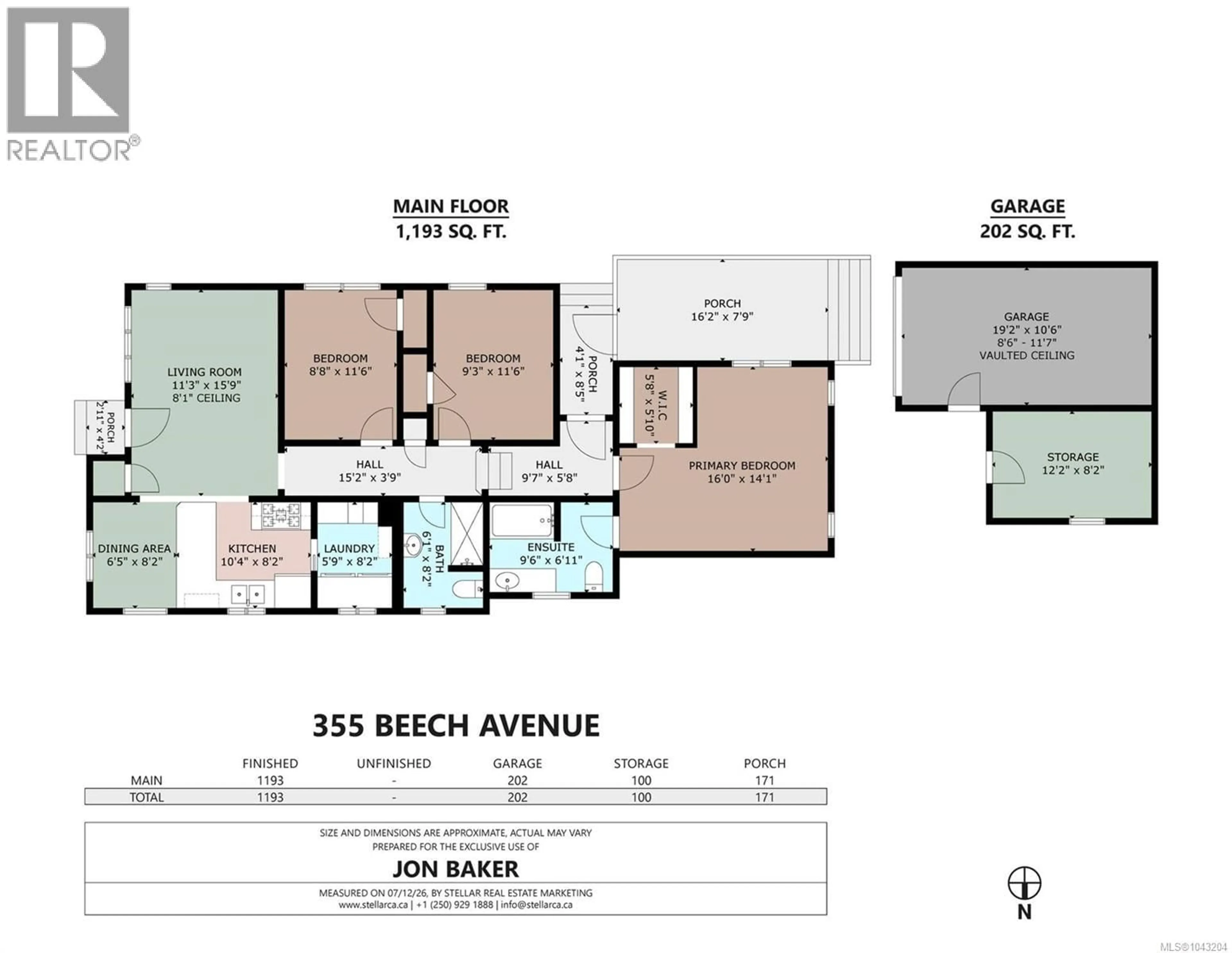 Floor plan for 355 BEECH AVENUE, Duncan British Columbia V9L3J7