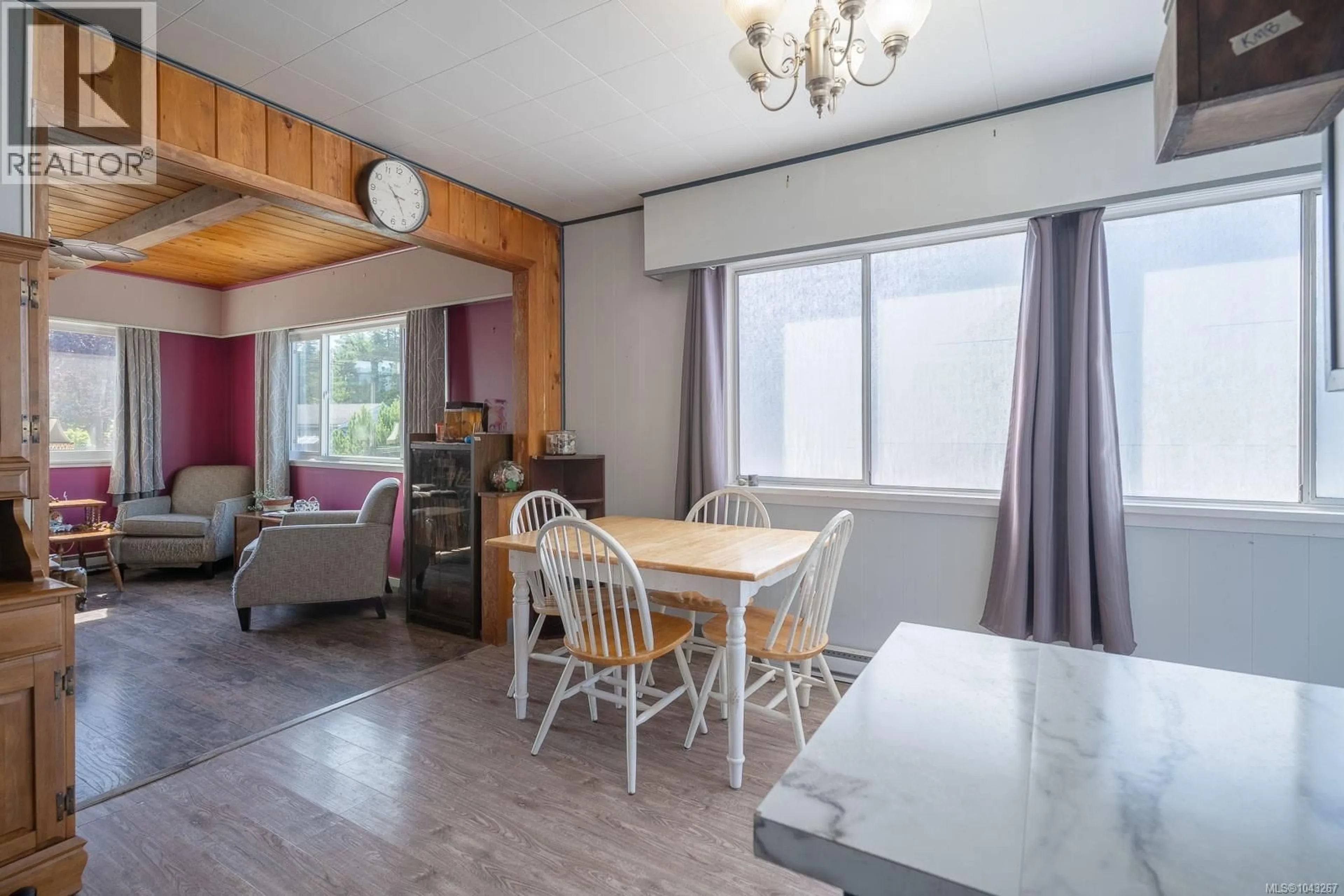 Dining room, wood/laminate floor for 4852 IAN AVENUE, Port Alberni British Columbia V9Y6V2