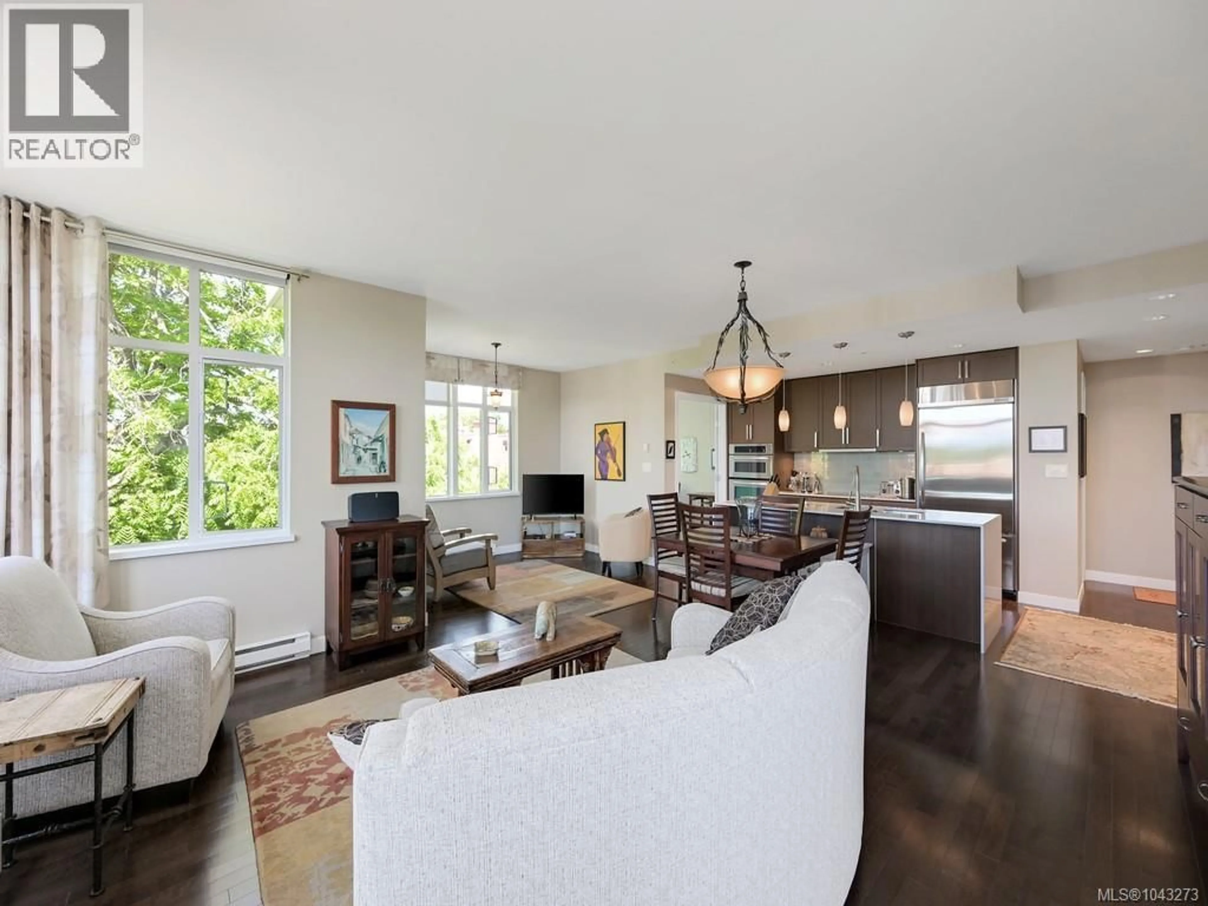 Open concept kitchen, unknown for 412 - 999 BURDETT AVENUE, Victoria British Columbia V8V3G7