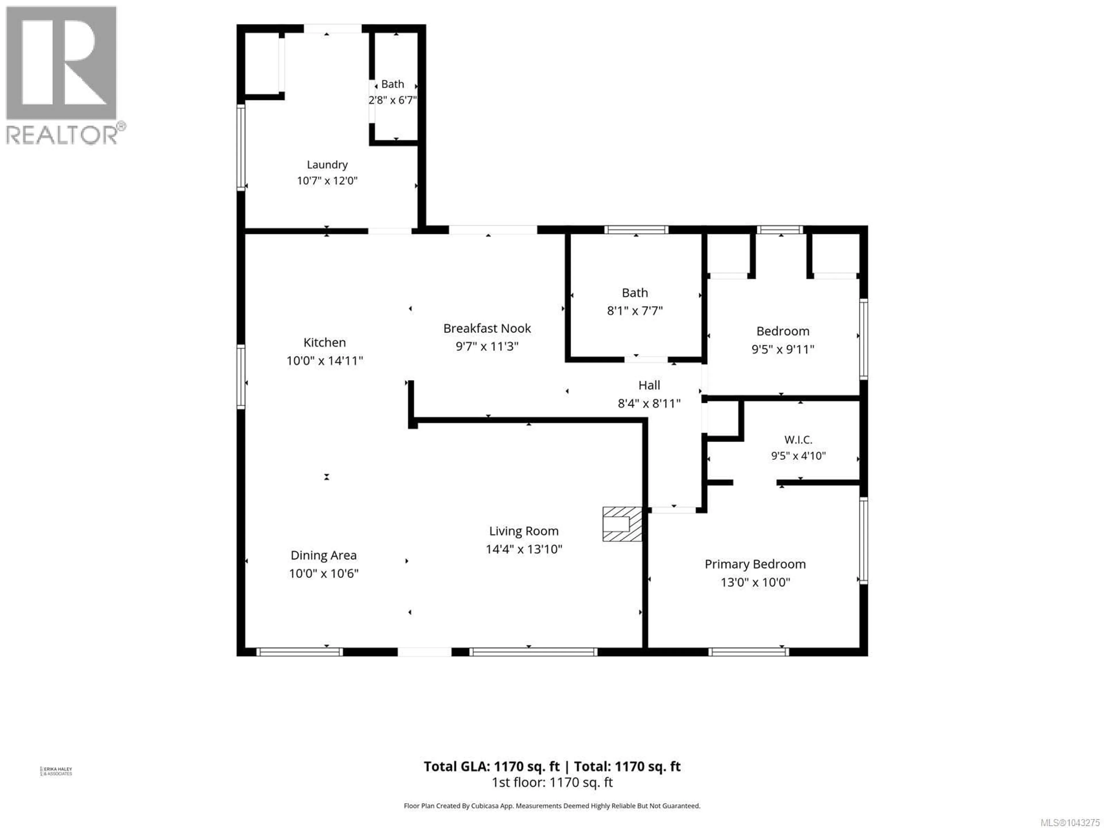 Floor plan for 634 HOLM ROAD, Campbell River British Columbia V9W1W4