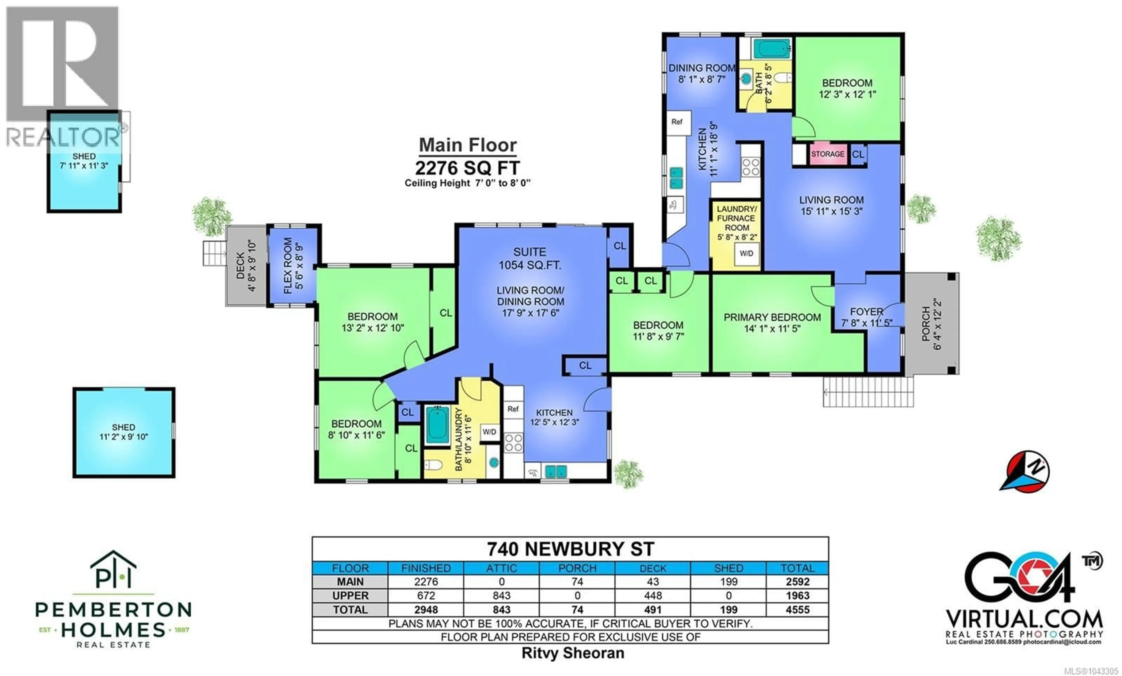 Floor plan for 740 NEWBURY STREET, Saanich British Columbia V9A2C1