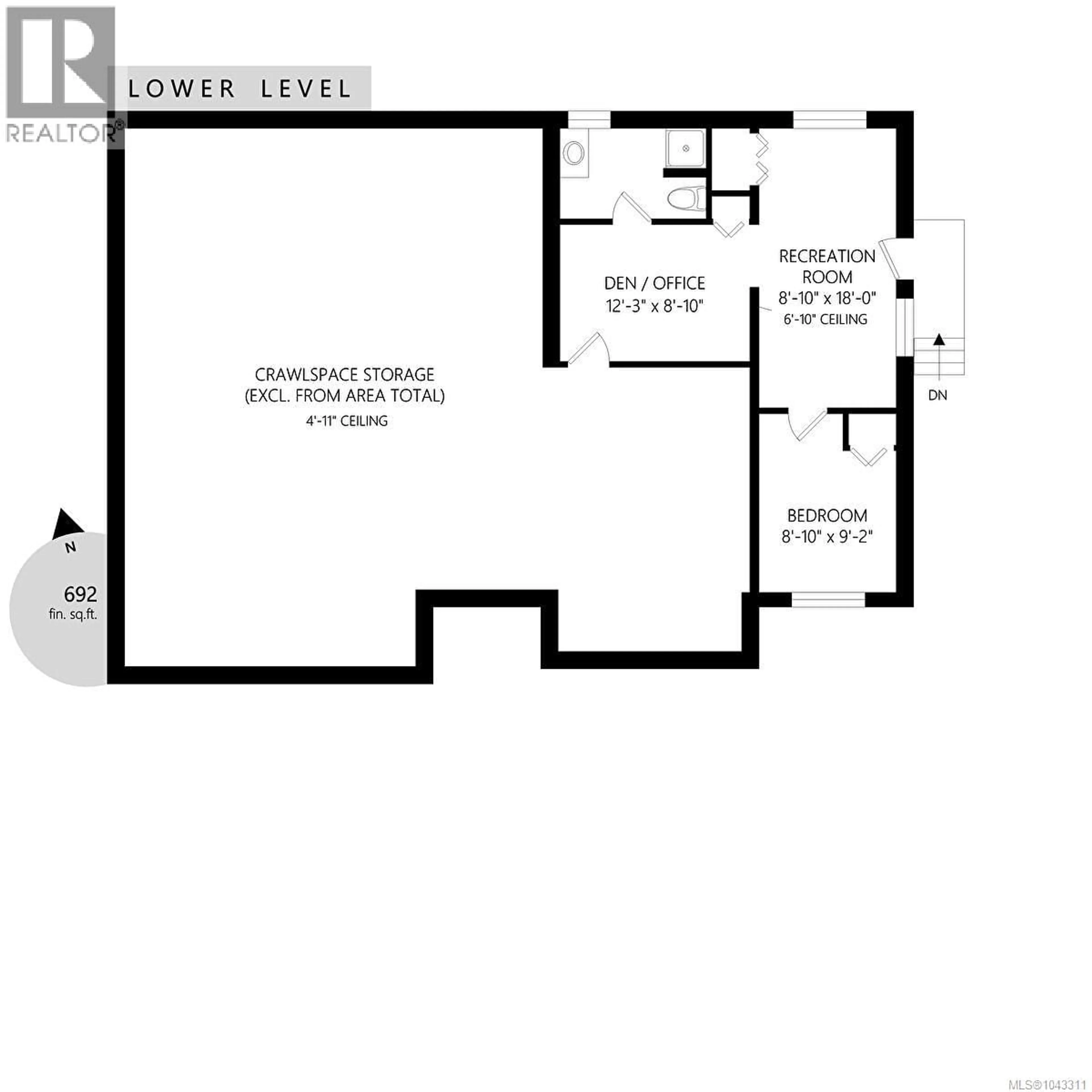 Floor plan for 6113 DENALI DELL, Duncan British Columbia V9L5N4