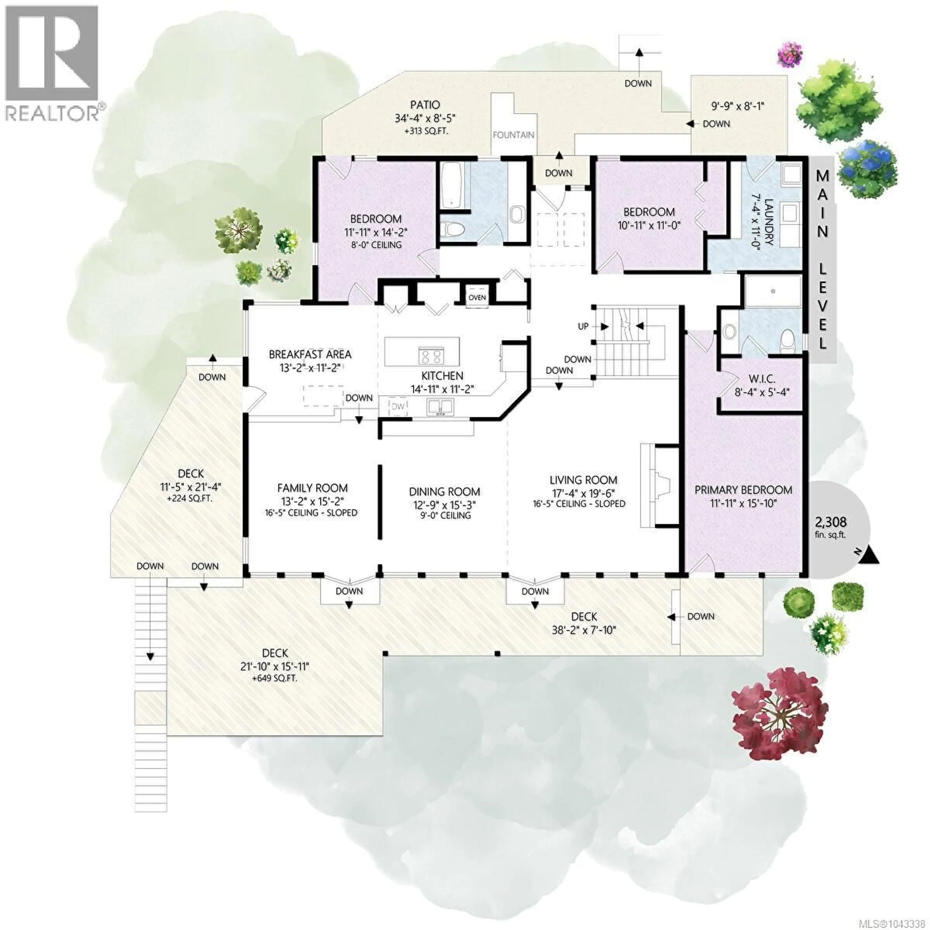 Floor plan for 2550 SEAVIEW ROAD, Mill Bay British Columbia V8H1C8