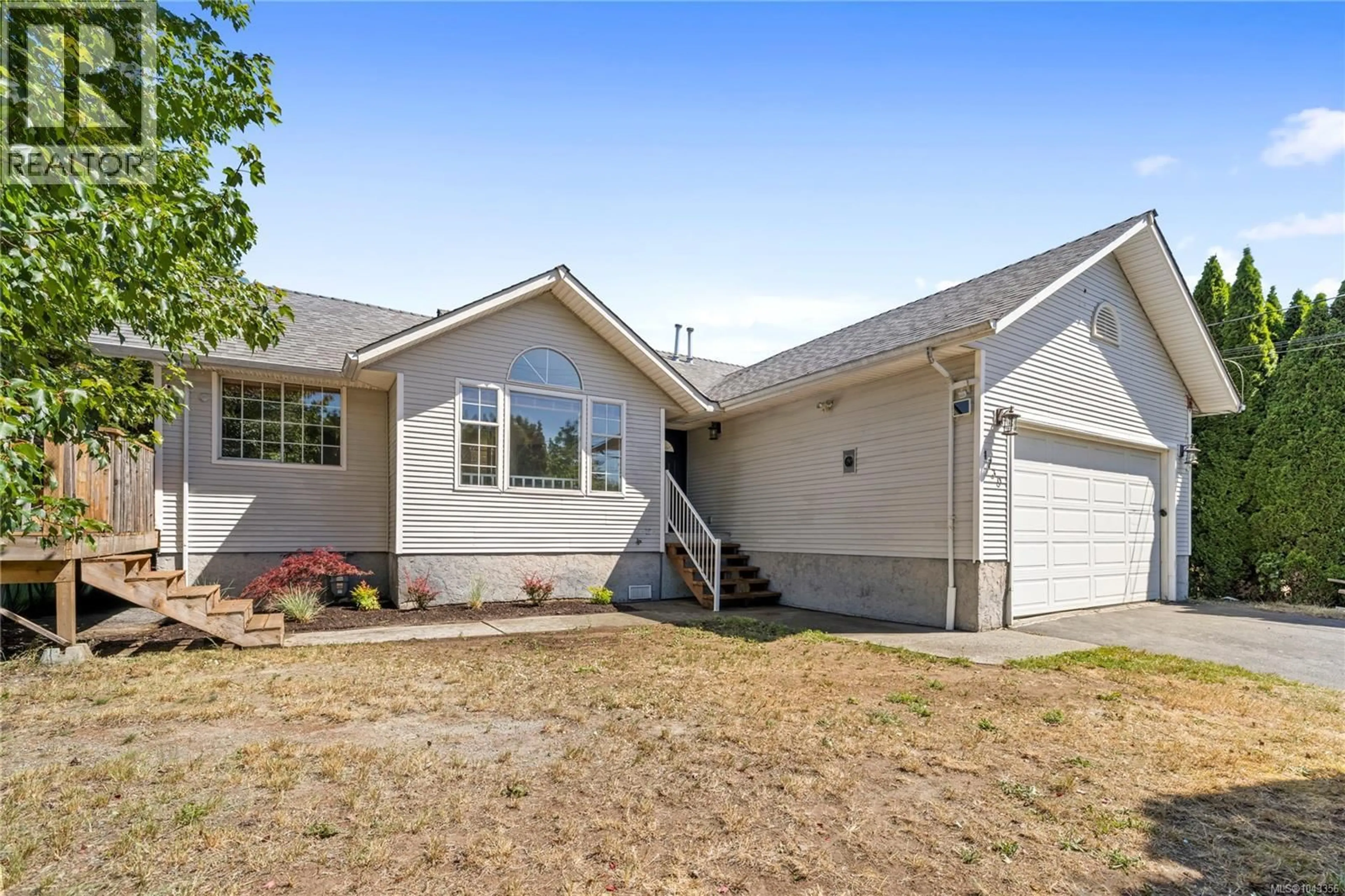 Home with vinyl exterior material, street for 1730 JINGLE POT ROAD, Nanaimo British Columbia V9R6H1