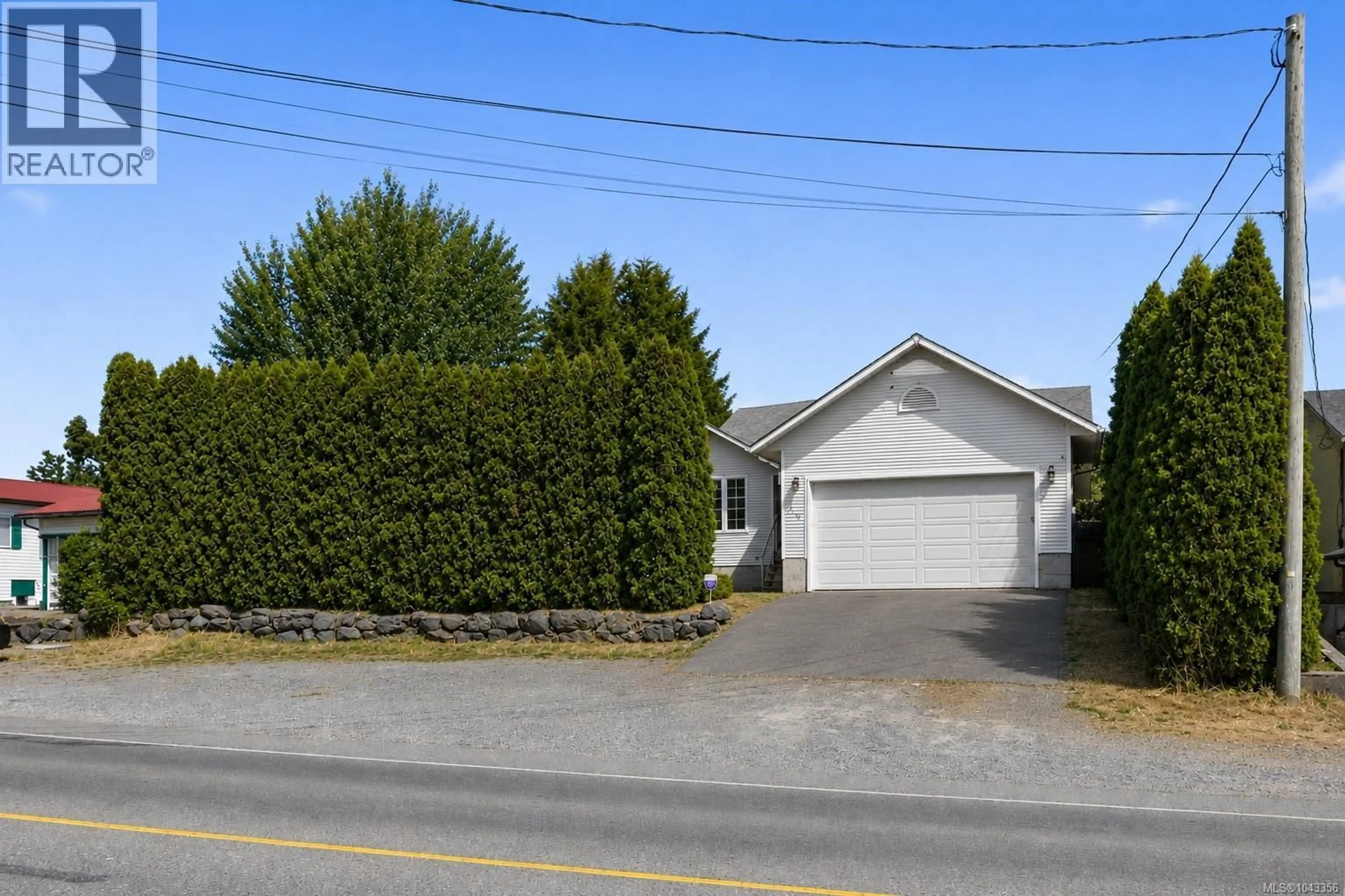 A pic from outside/outdoor area/front of a property/back of a property/a pic from drone, street for 1730 JINGLE POT ROAD, Nanaimo British Columbia V9R6H1