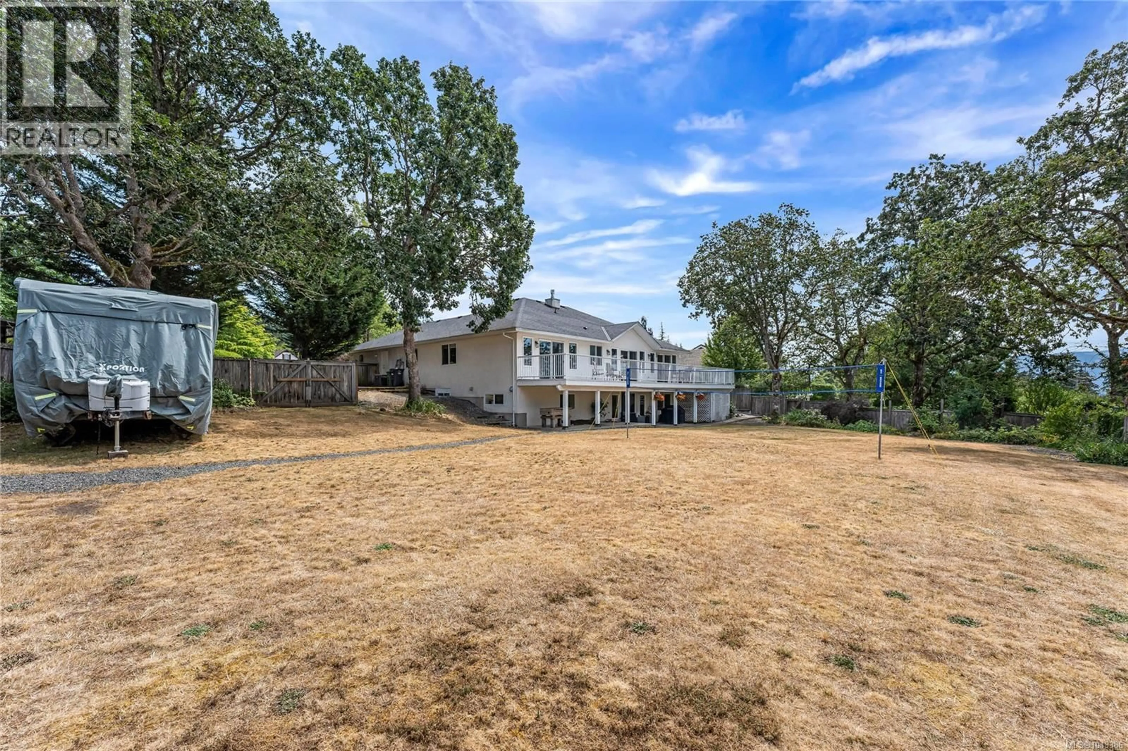 A pic from outside/outdoor area/front of a property/back of a property/a pic from drone, unknown for 6037 STONEHOUSE PLACE, Duncan British Columbia V9L5M8