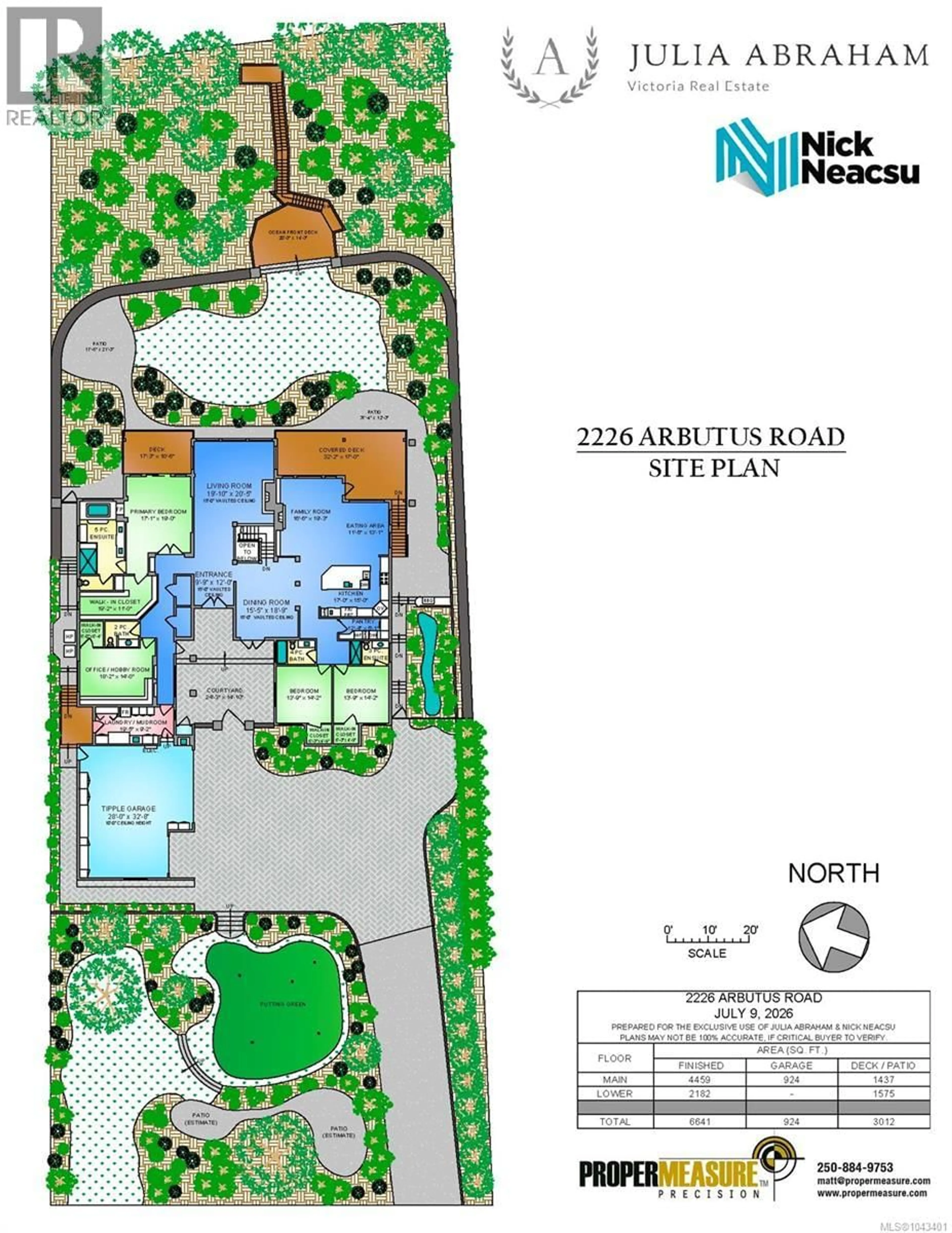 Floor plan for 2226 ARBUTUS ROAD, Saanich British Columbia V8N1V3