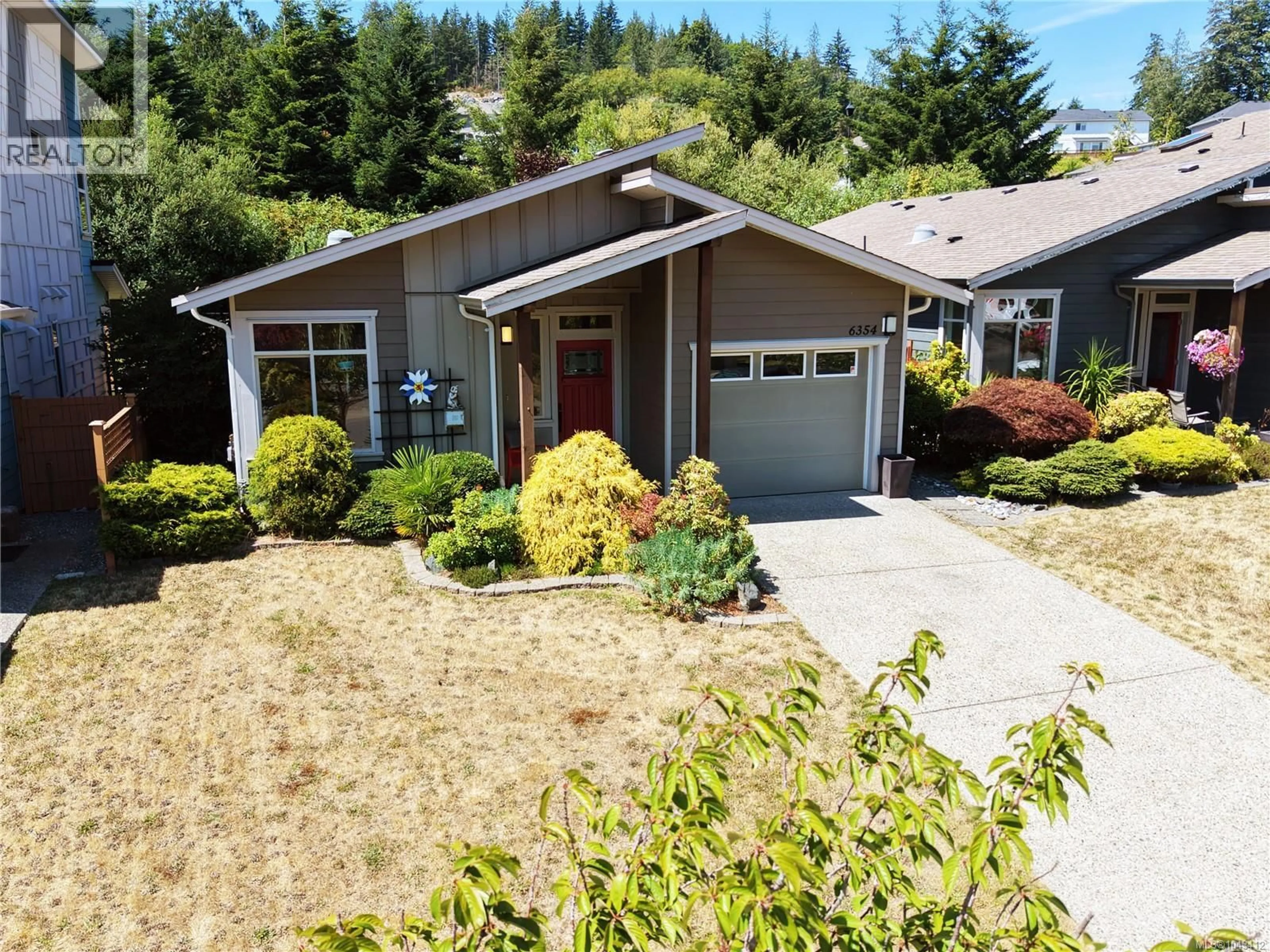 Home with vinyl exterior material, street for 6354 WILLOWPARK WAY, Sooke British Columbia V9Z1L9