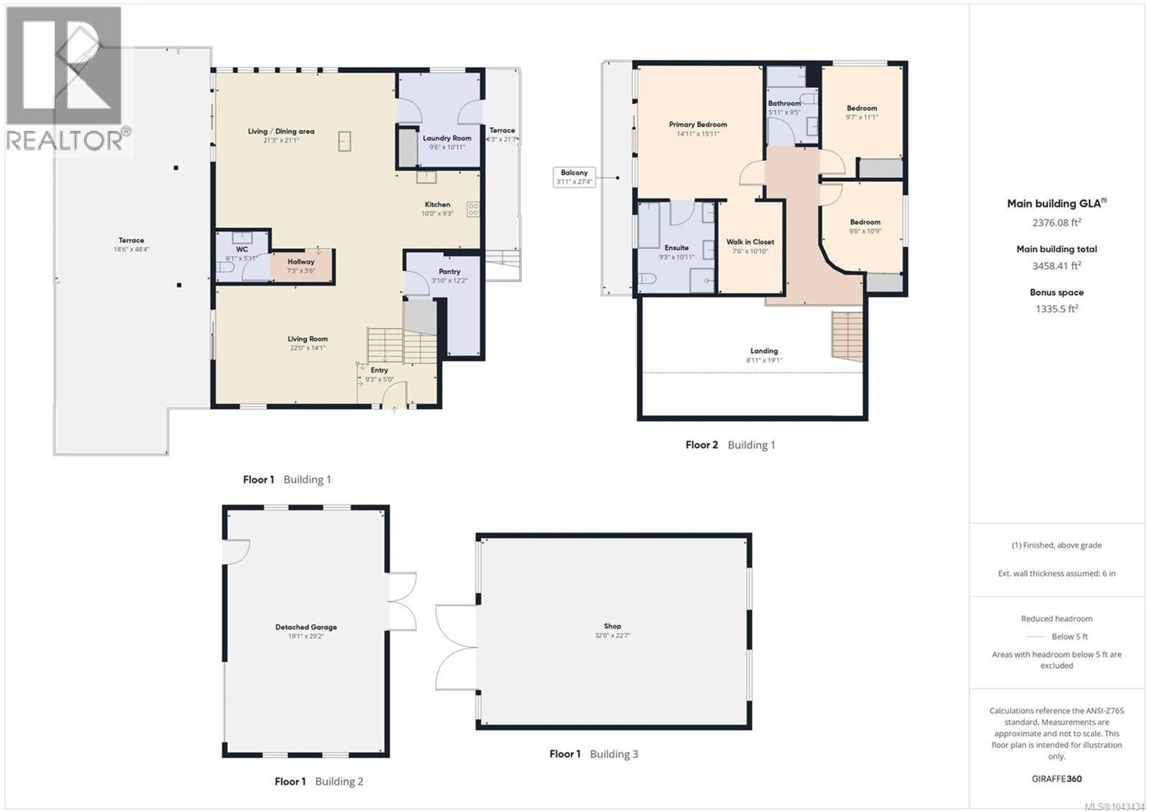 Floor plan for 1361 BODINGTON ROAD, Whaletown British Columbia V0P1Z0