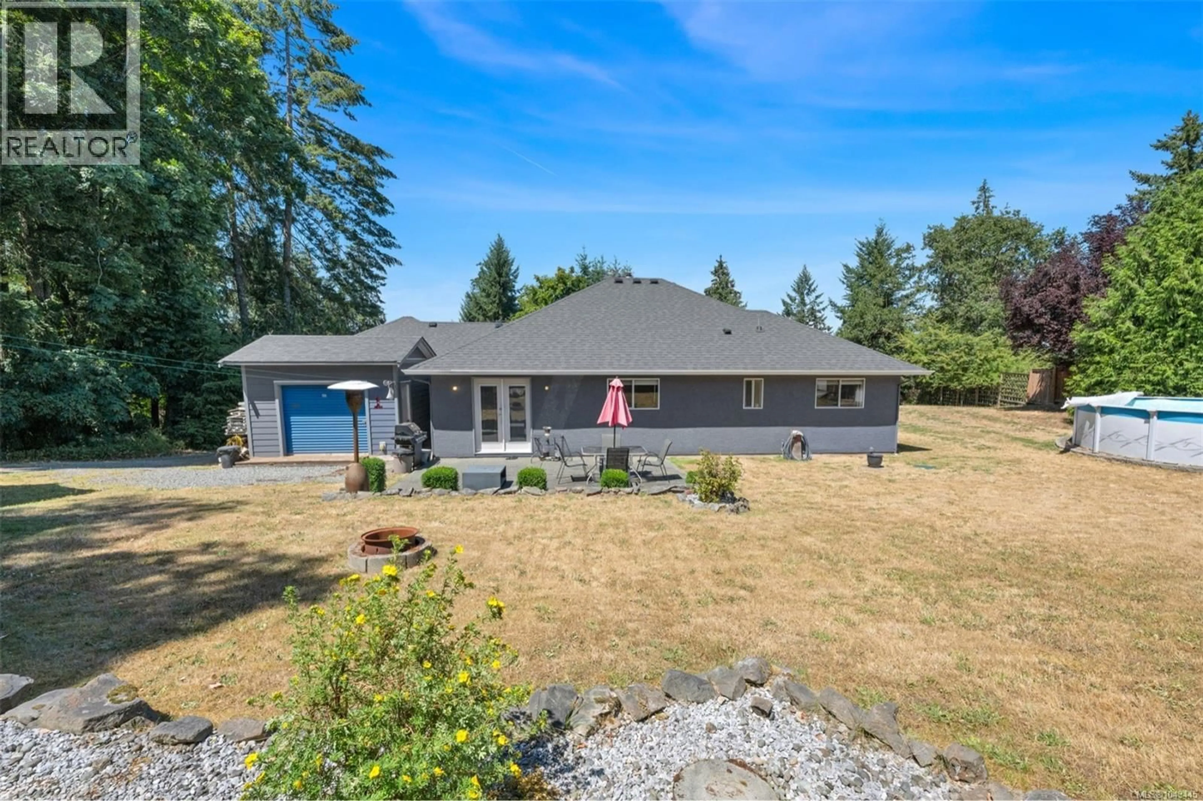 A pic from outside/outdoor area/front of a property/back of a property/a pic from drone, water/lake/river/ocean view for 1406 DONNAY DRIVE, Duncan British Columbia V9L5R4