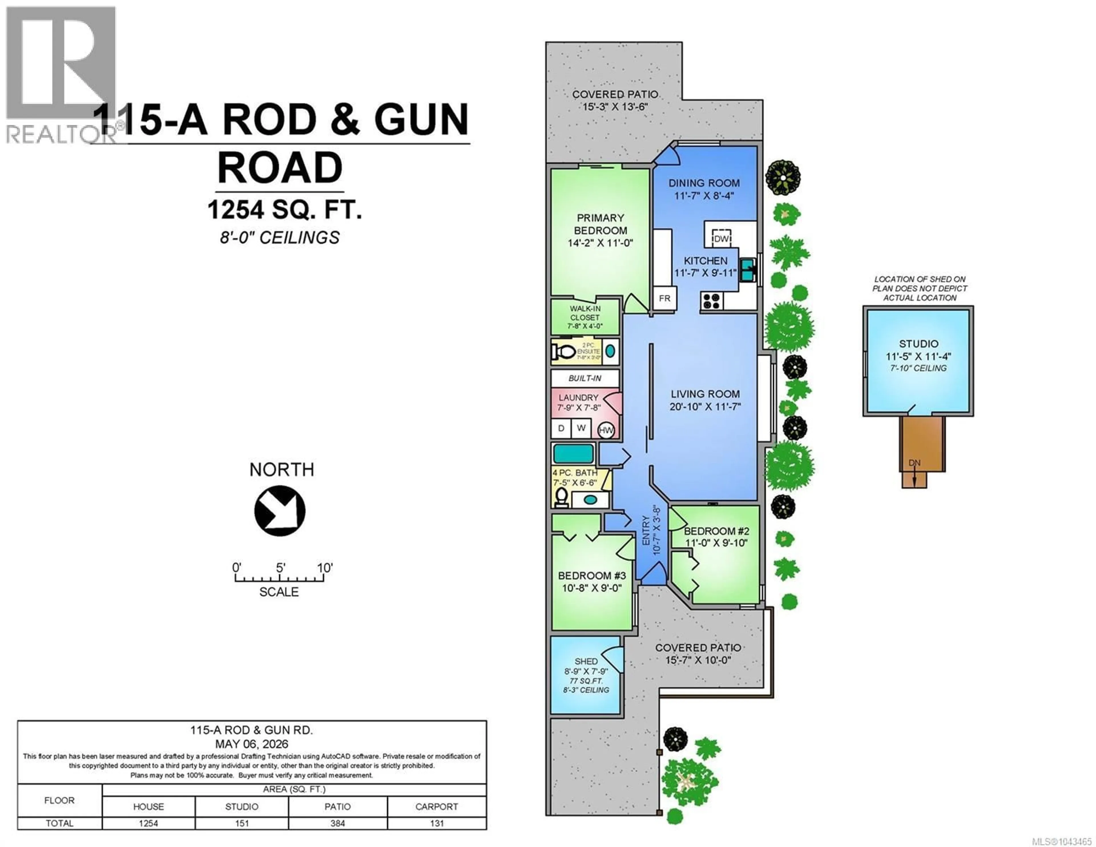 Floor plan for A - 115 ROD & GUN ROAD, Courtenay British Columbia V9N6X8