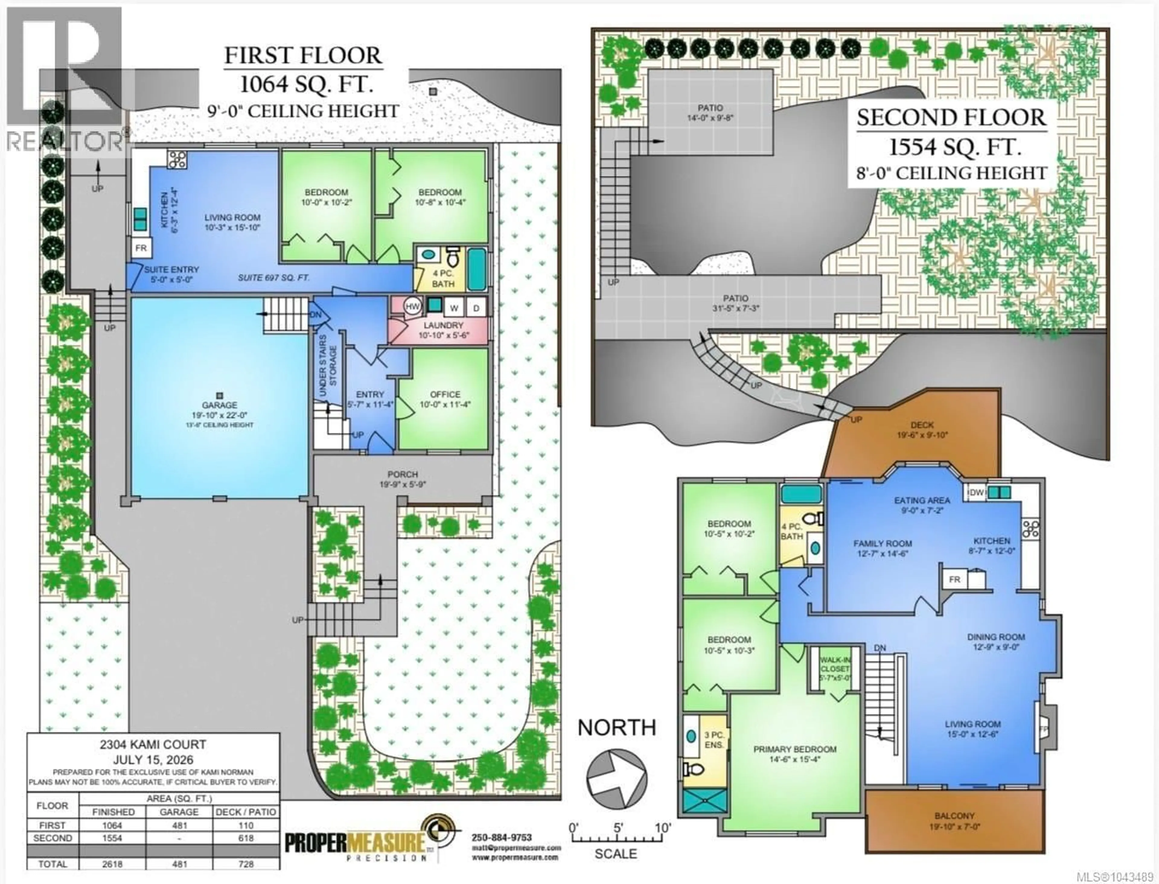 Floor plan for 2304 KAMI COURT, View Royal British Columbia V9E1L3