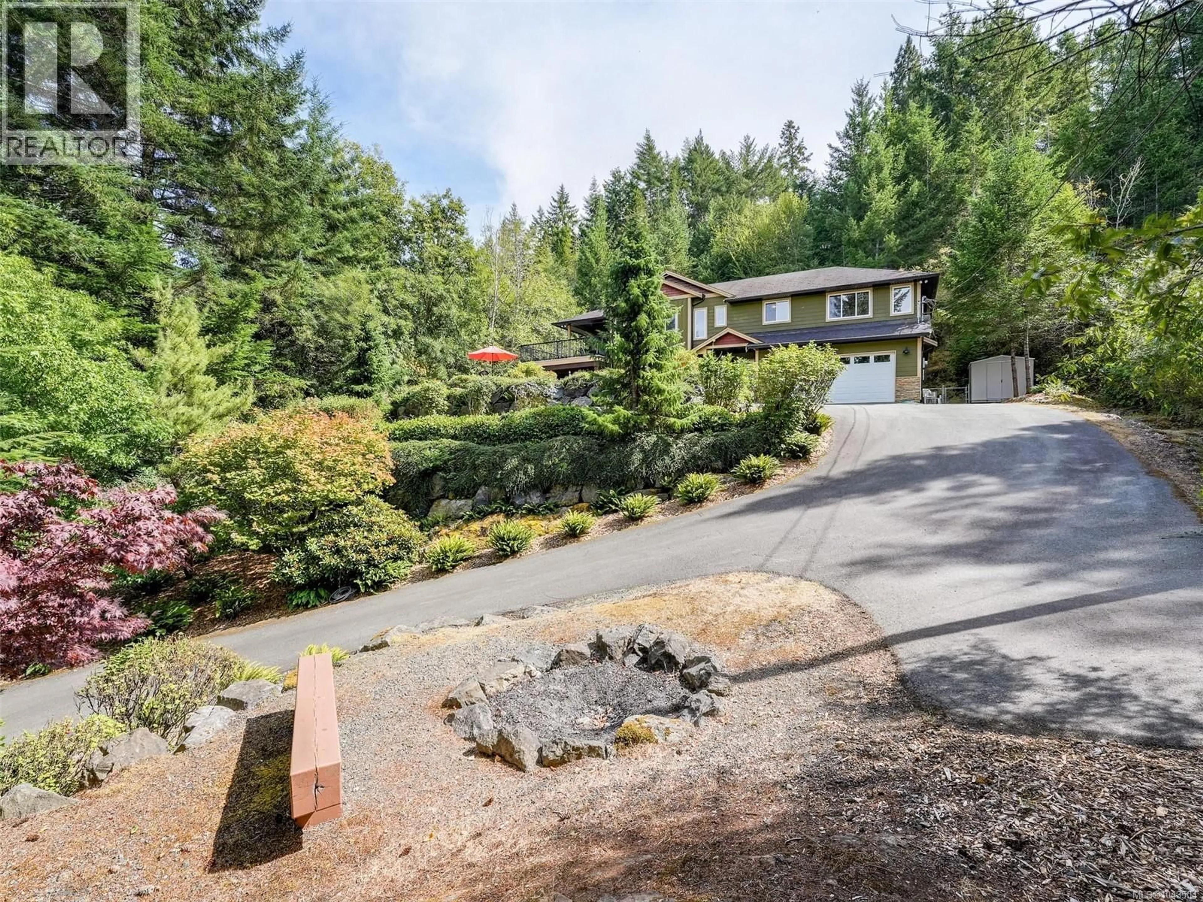 A pic from outside/outdoor area/front of a property/back of a property/a pic from drone, unknown for 1420 ELAN PLACE, Sooke British Columbia V9Z1B2