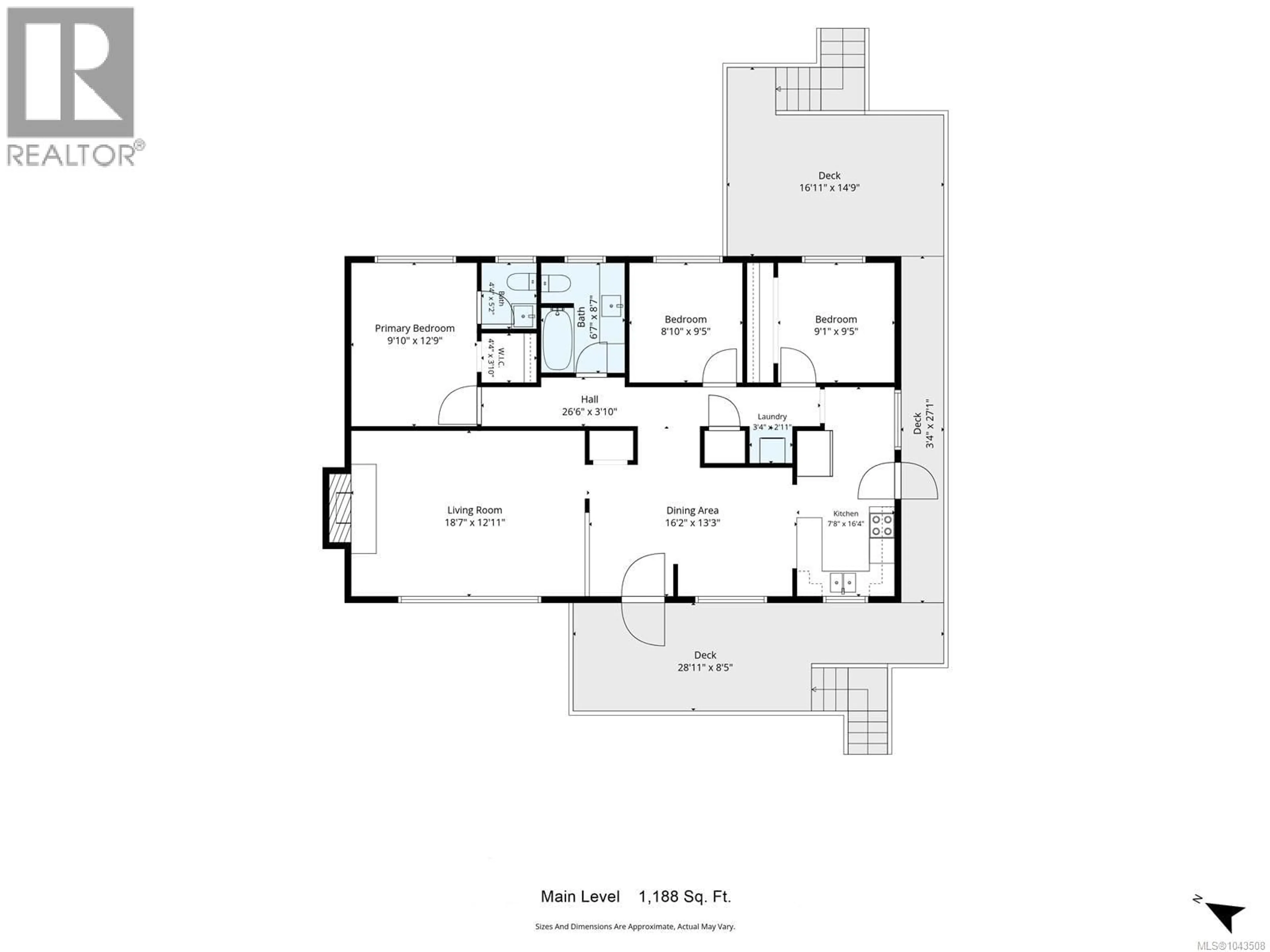 Floor plan for 1323 HELEN STREET, Ucluelet British Columbia V0R3A0