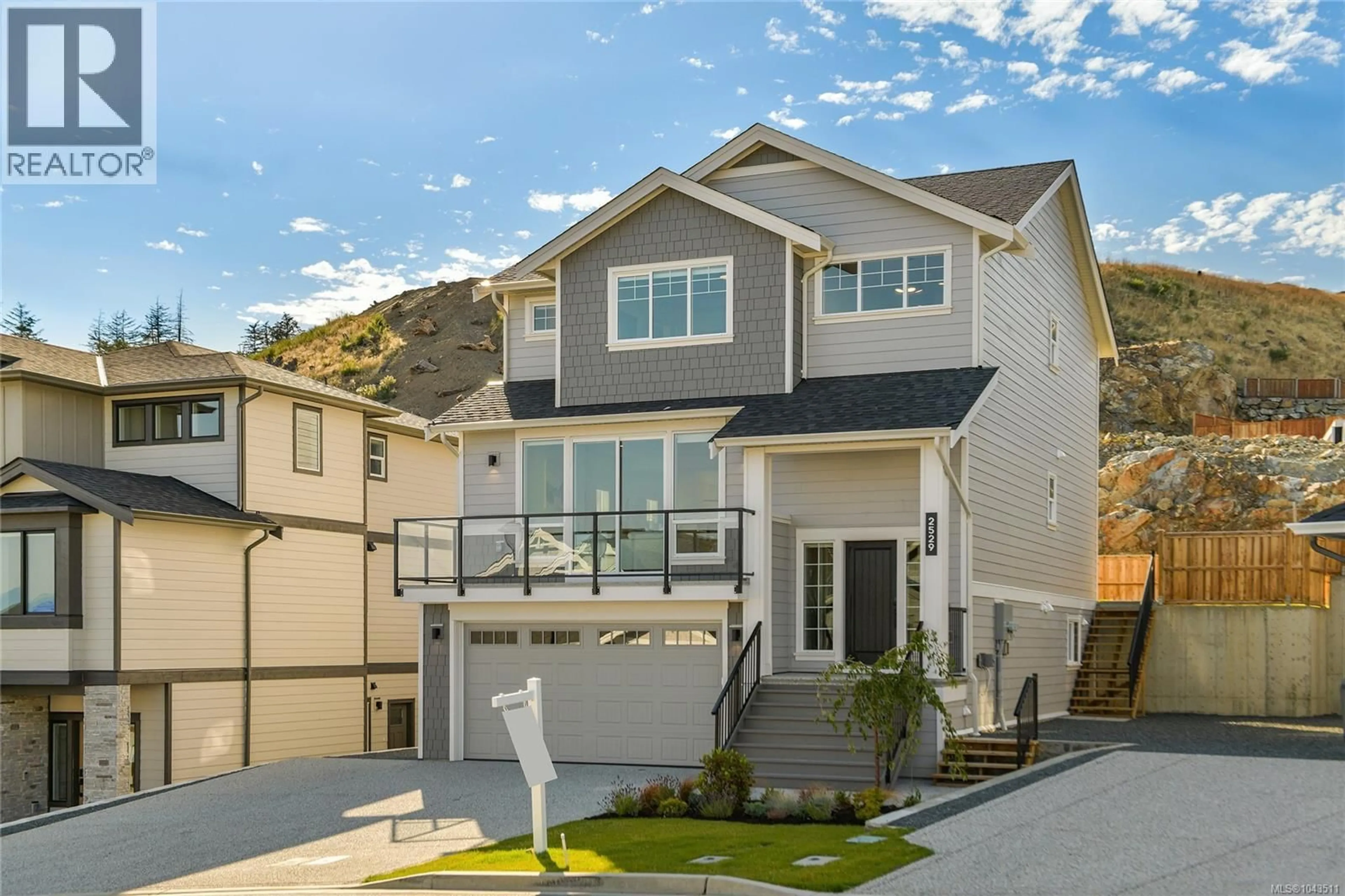 Home with vinyl exterior material, street for 2529 ALABASTER COURT, Langford British Columbia V9B5N1