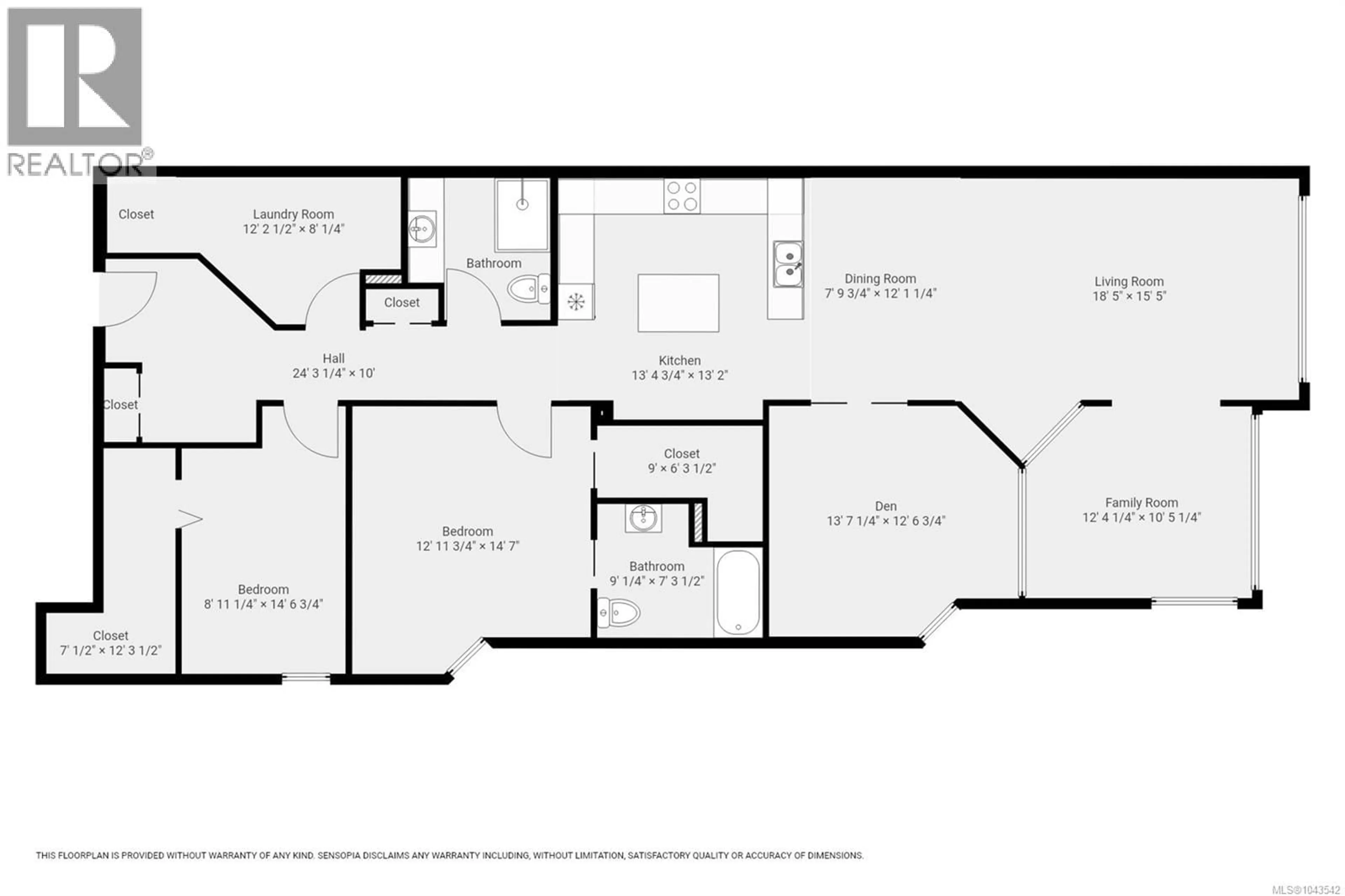Floor plan for 2 - 553 ISLAND HIGHWAY, Campbell River British Columbia V9W2B9