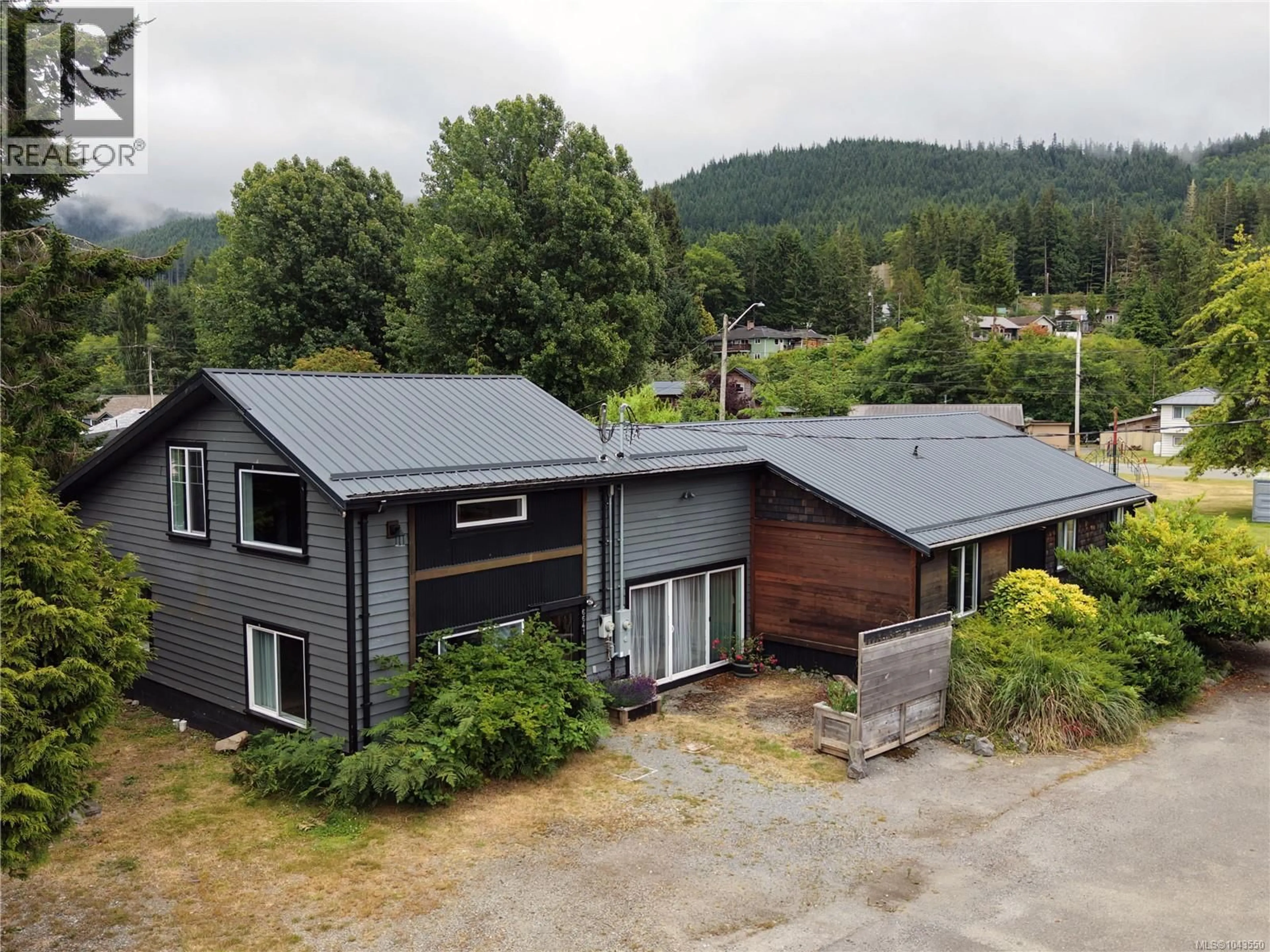 A pic from outside/outdoor area/front of a property/back of a property/a pic from drone, unknown for 6641 QUEESTO DRIVE, Port Renfrew British Columbia V0S1K0
