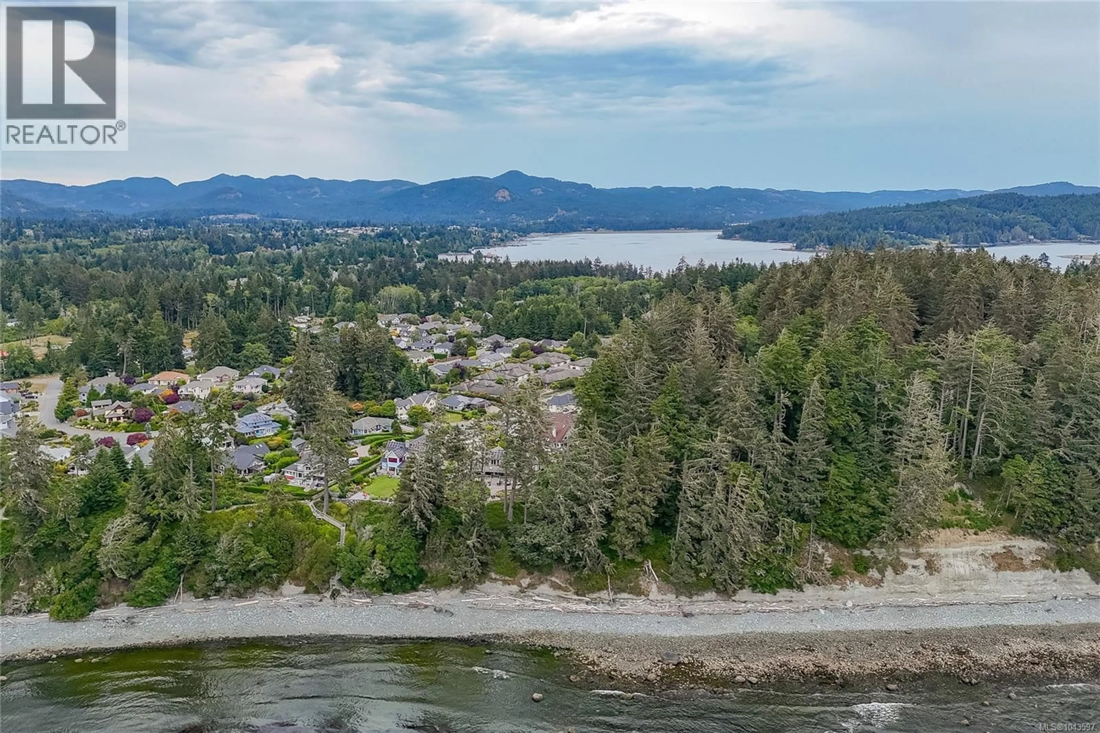 A pic from outside/outdoor area/front of a property/back of a property/a pic from drone, water/lake/river/ocean view for 103 - 1645 NARISSA ROAD, Sooke British Columbia V9Z1J3