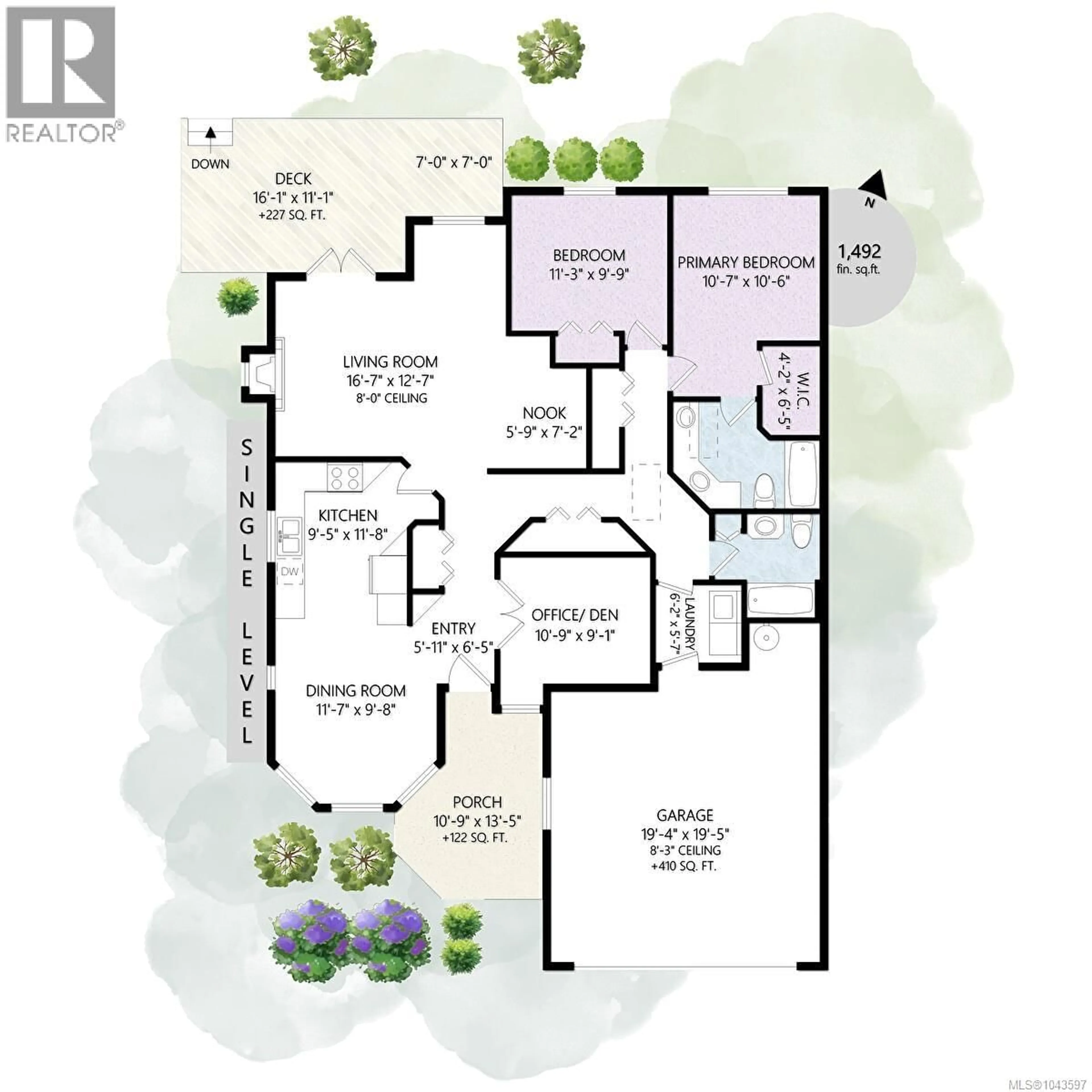 Floor plan for 103 - 1645 NARISSA ROAD, Sooke British Columbia V9Z1J3