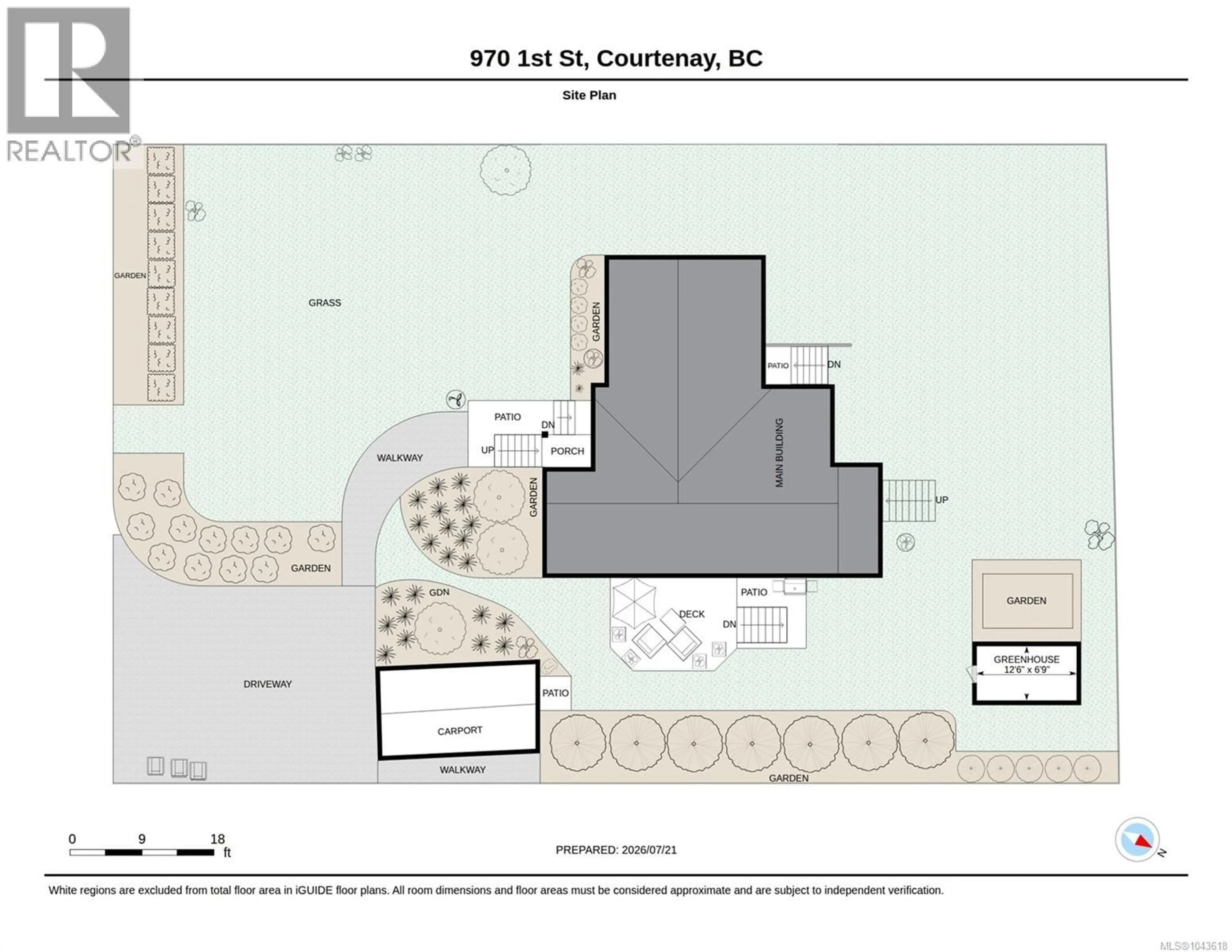 Floor plan for 970 1ST STREET, Courtenay British Columbia V9N1A9